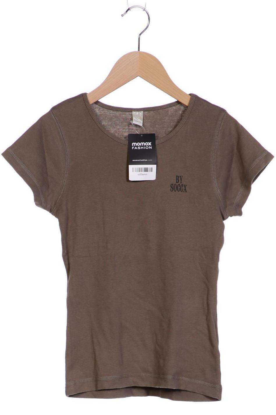 

Soccx Damen T-Shirt, grün, Gr. 34