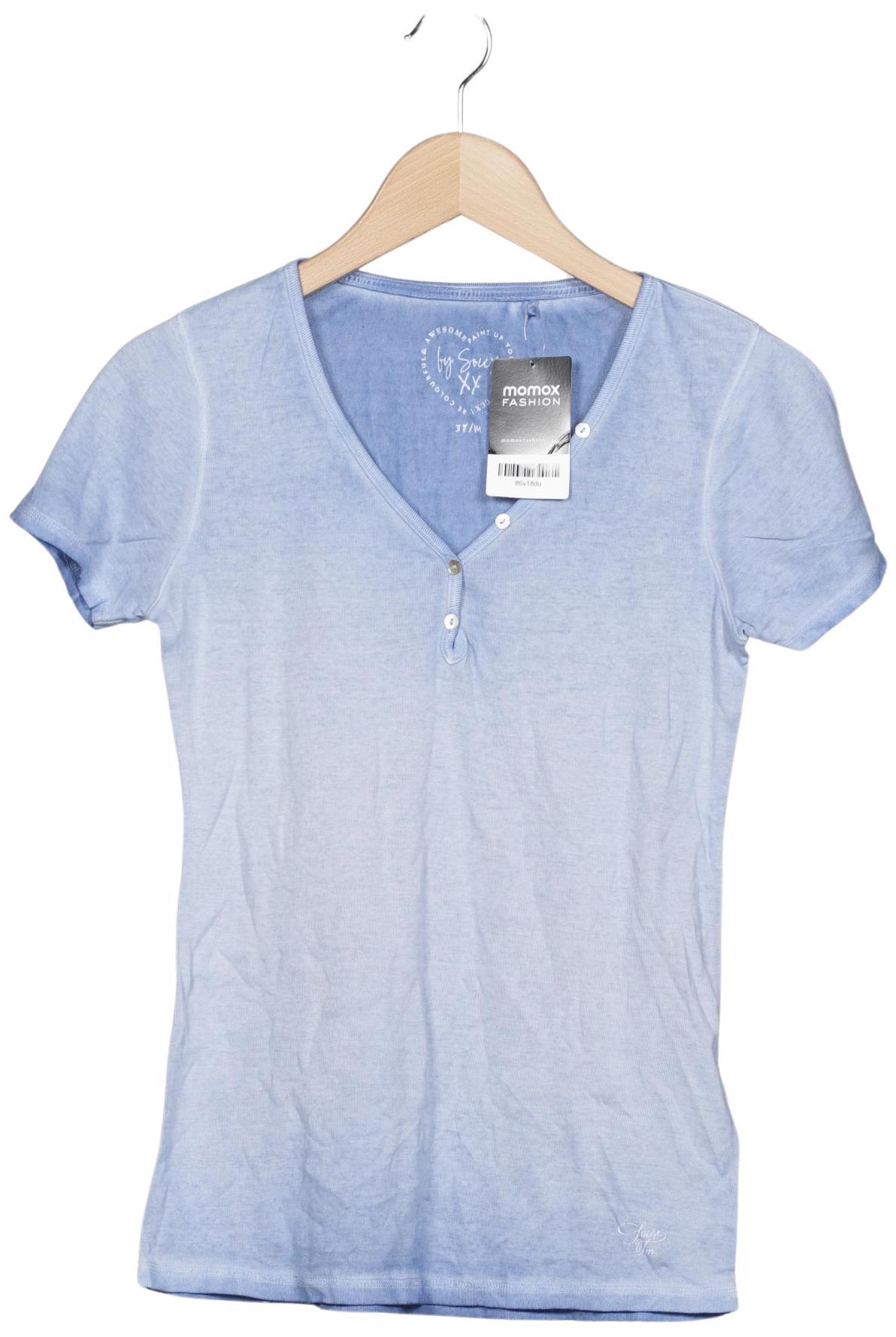 

Soccx Damen T-Shirt, hellblau, Gr. 38