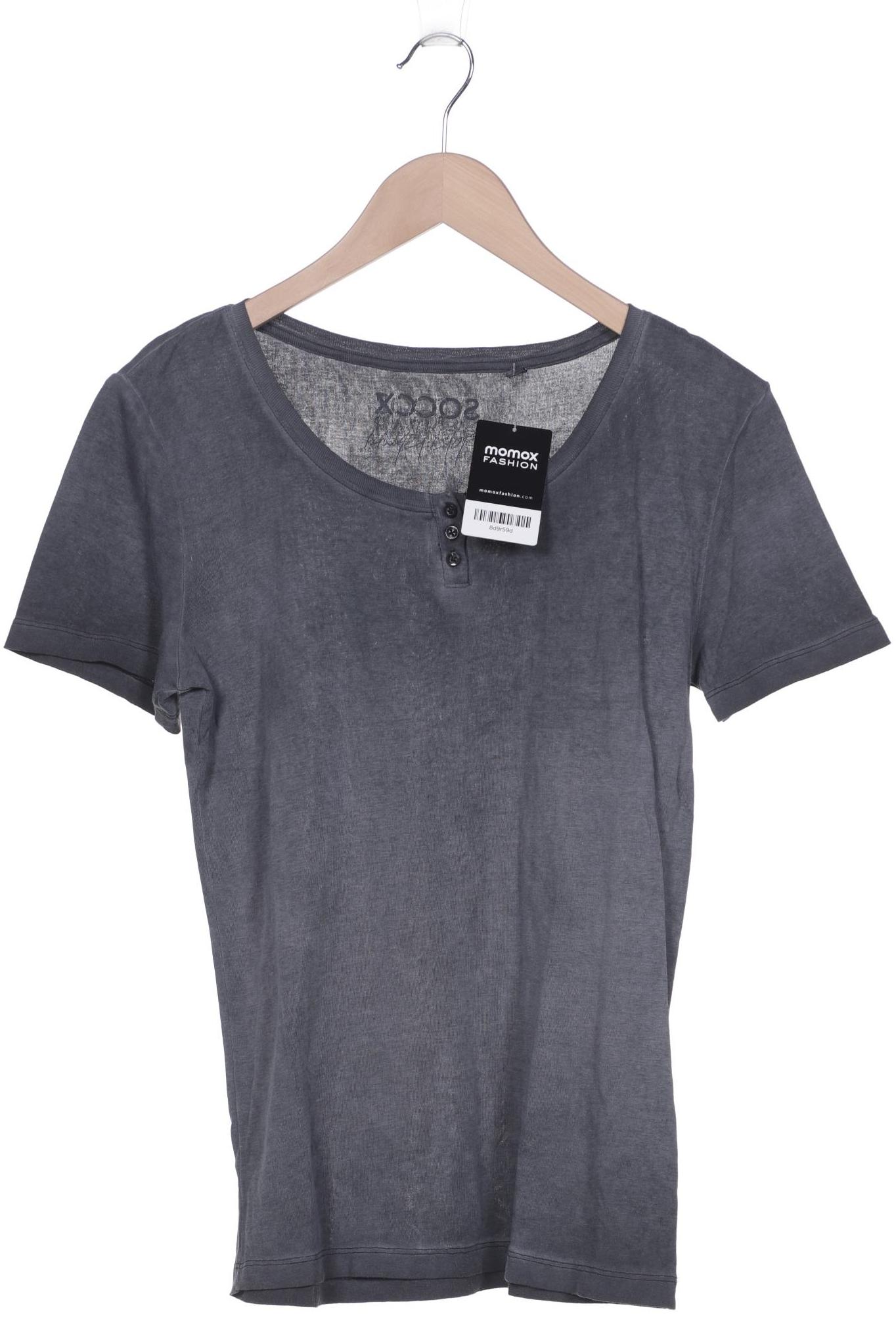

SOCCX Damen T-Shirt, grau