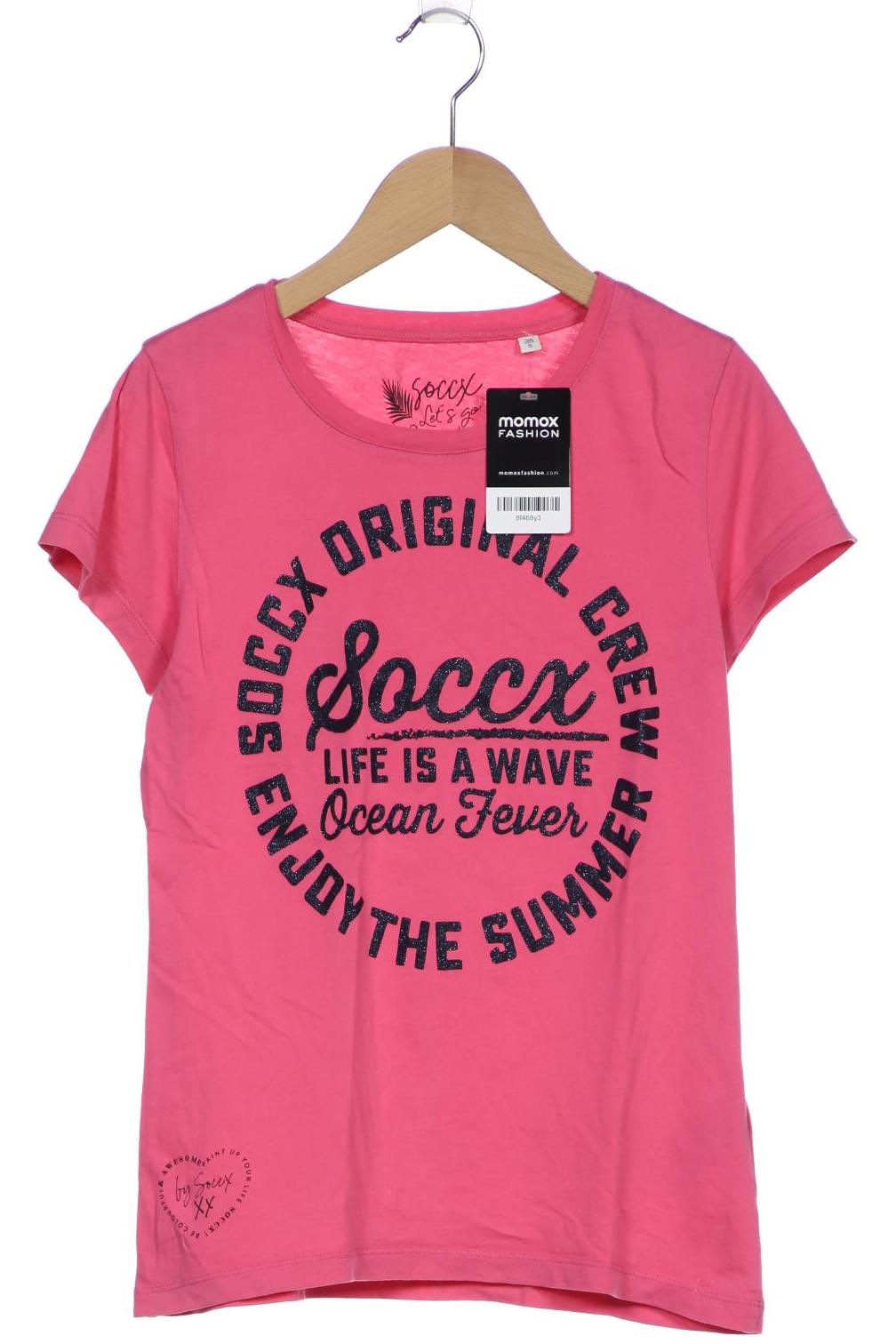 

SOCCX Damen T-Shirt, pink