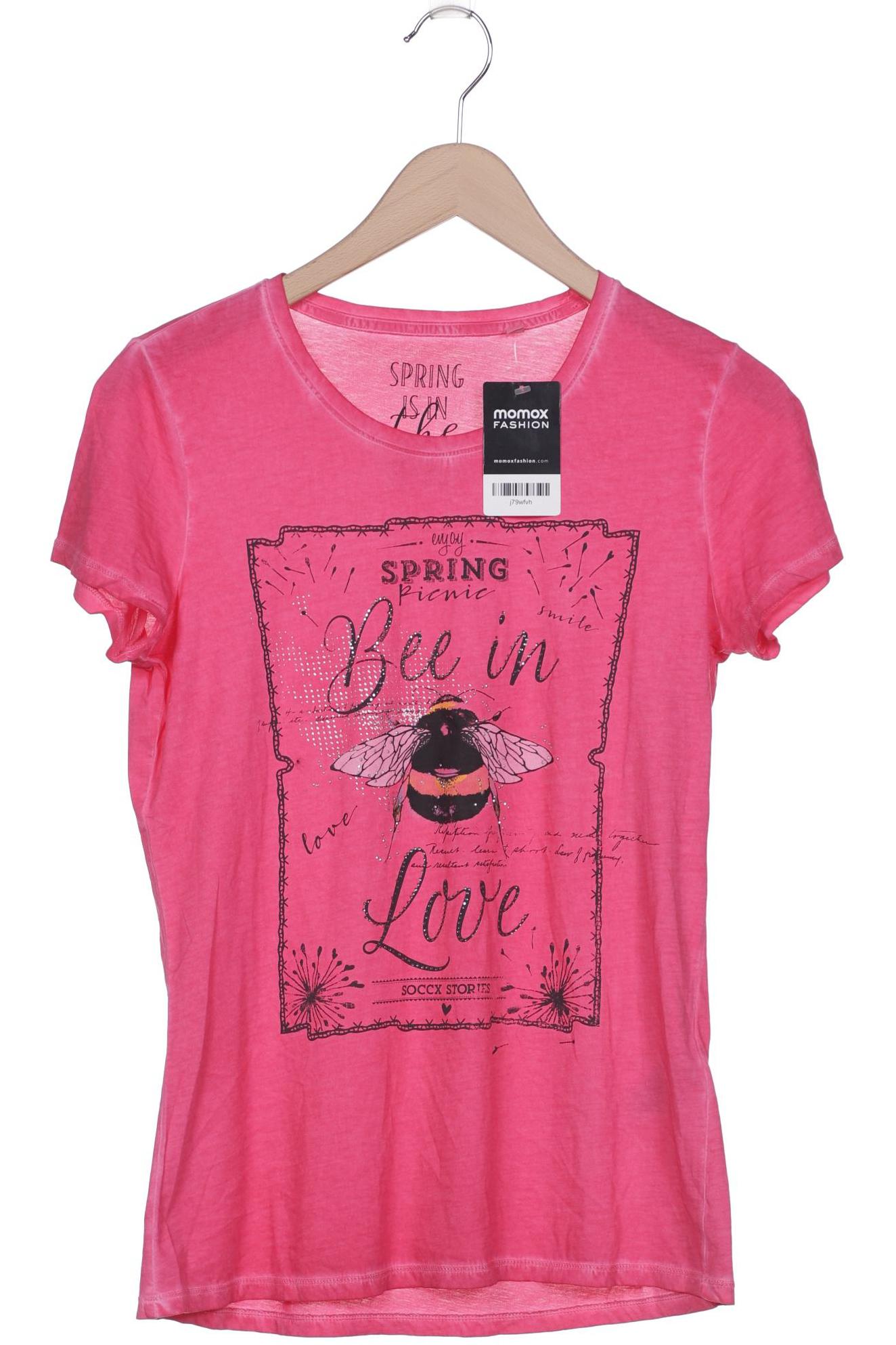 

SOCCX Damen T-Shirt, pink