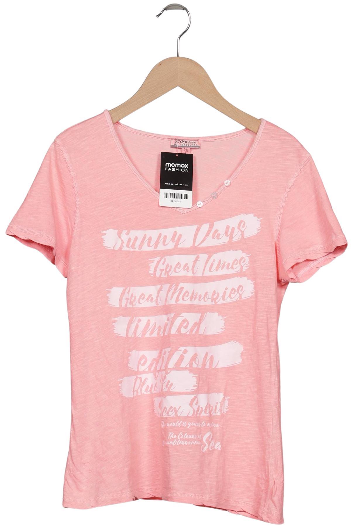 

Soccx Damen T-Shirt, pink, Gr. 36