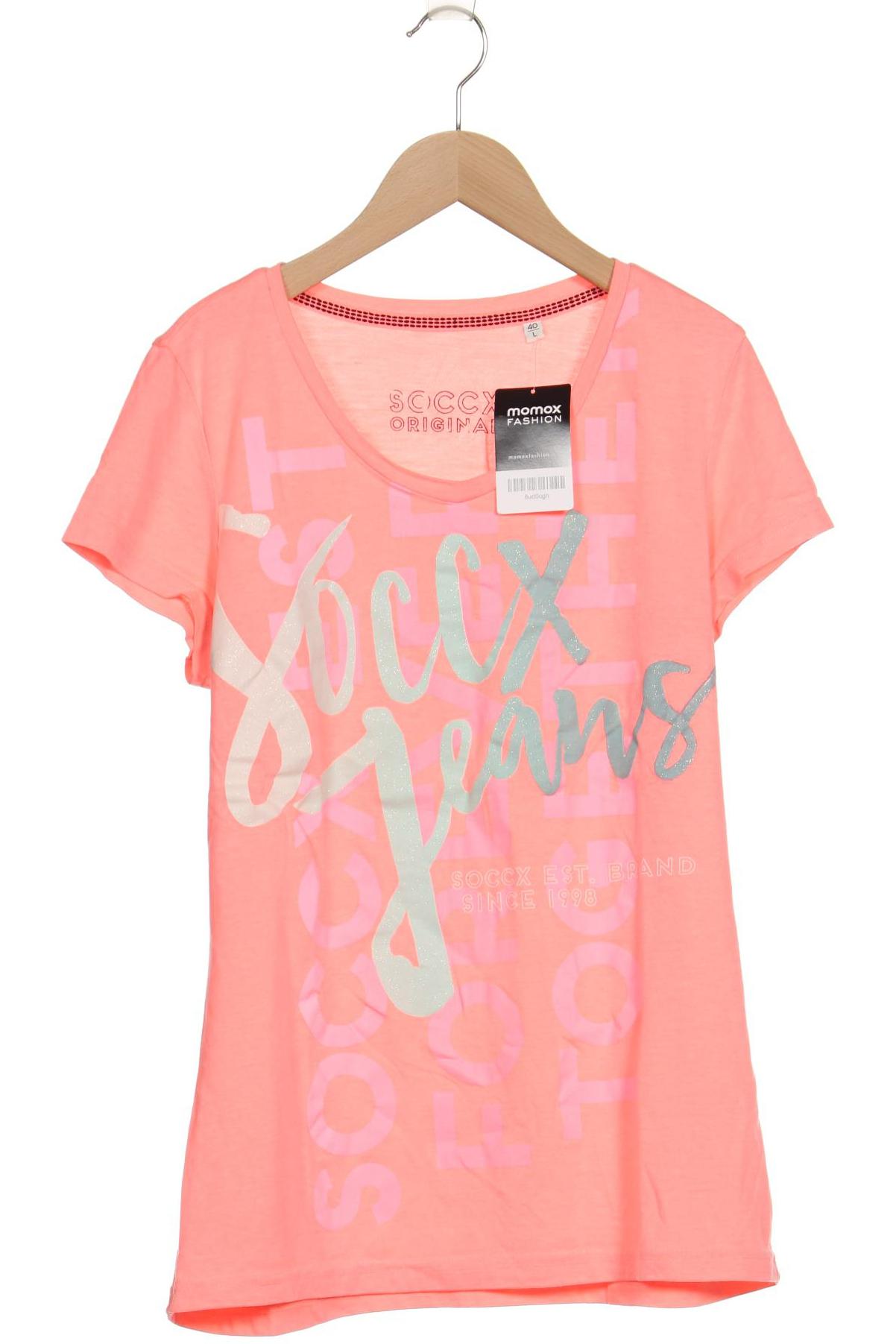 

Soccx Damen T-Shirt, pink, Gr. 40
