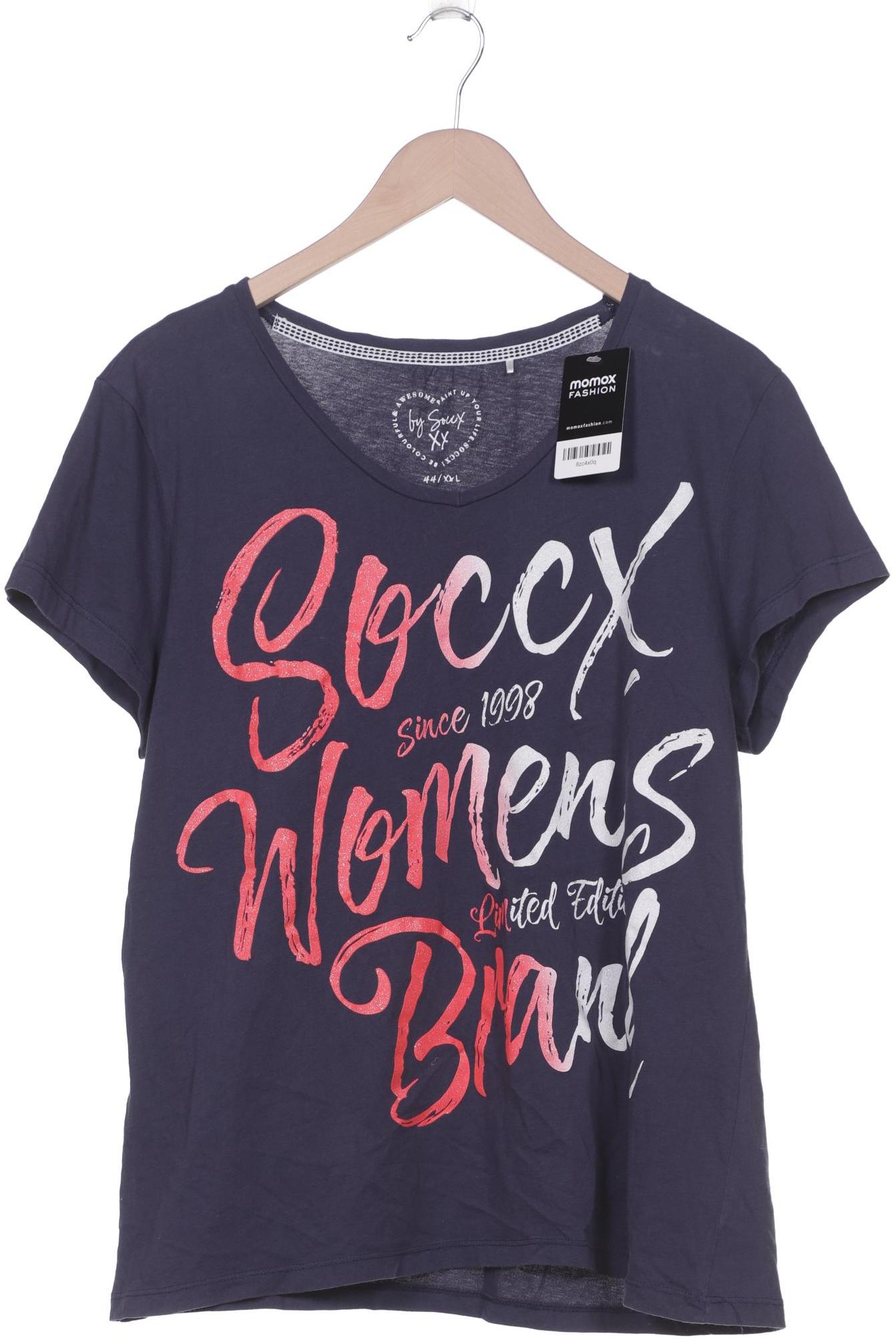 

SOCCX Damen T-Shirt, flieder