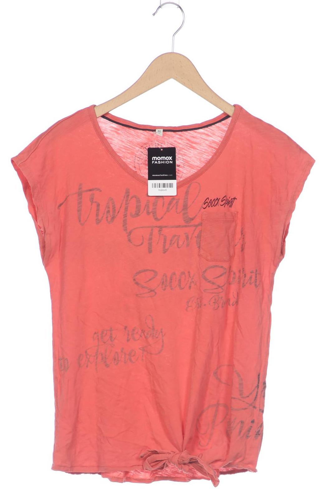 

Soccx Damen T-Shirt, orange, Gr. 42