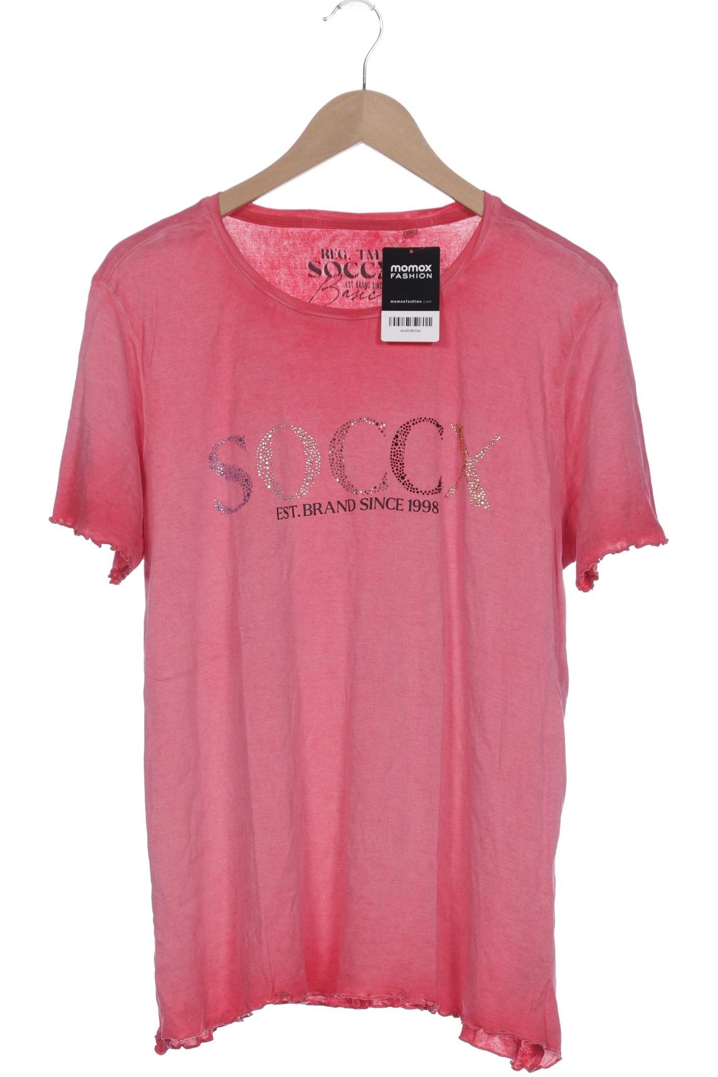 

Soccx Damen T-Shirt, pink, Gr. 44