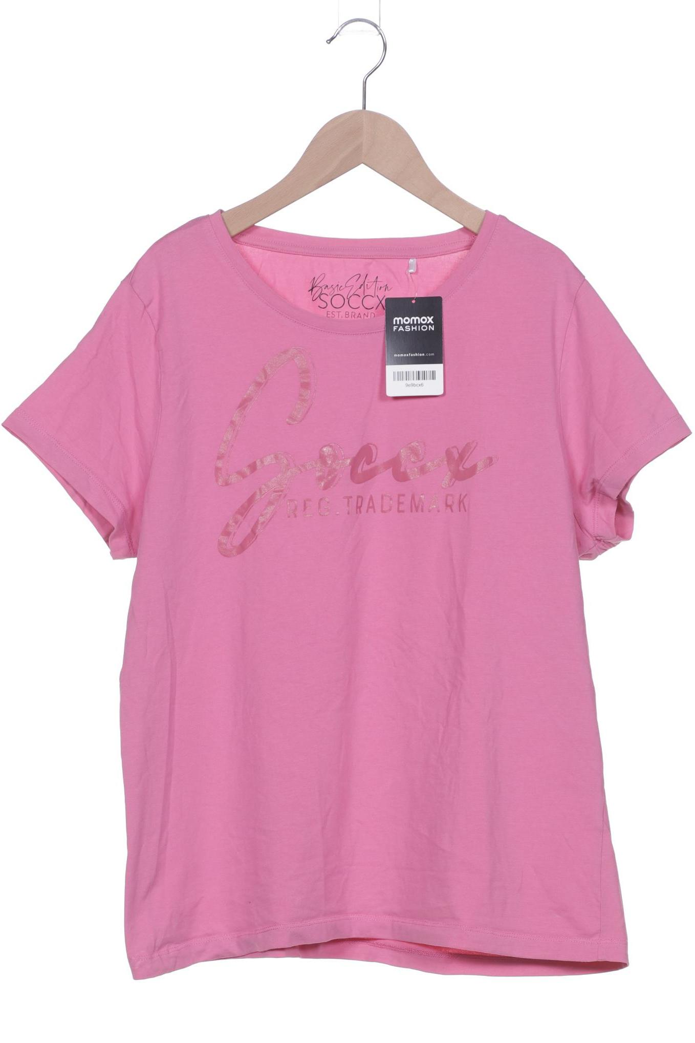 

Soccx Damen T-Shirt, pink, Gr. 44