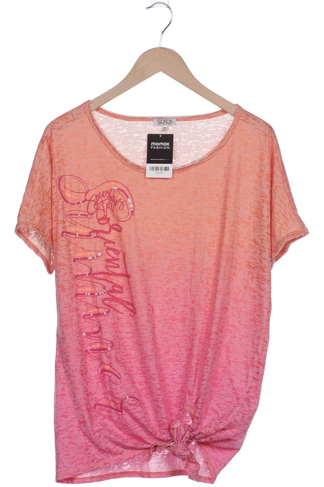 

Soccx Damen T-Shirt, mehrfarbig, Gr. 44