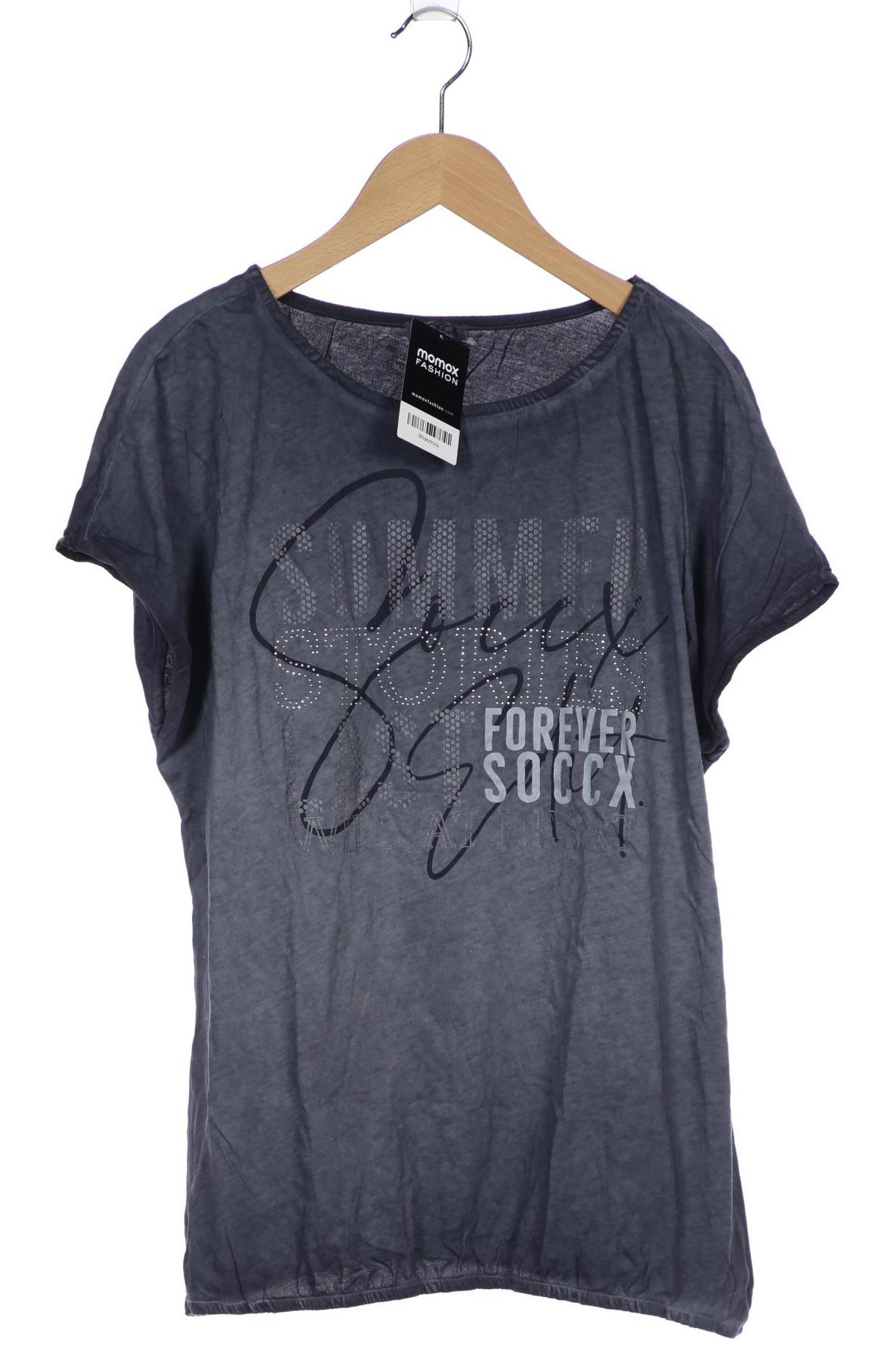 

SOCCX Damen T-Shirt, grau