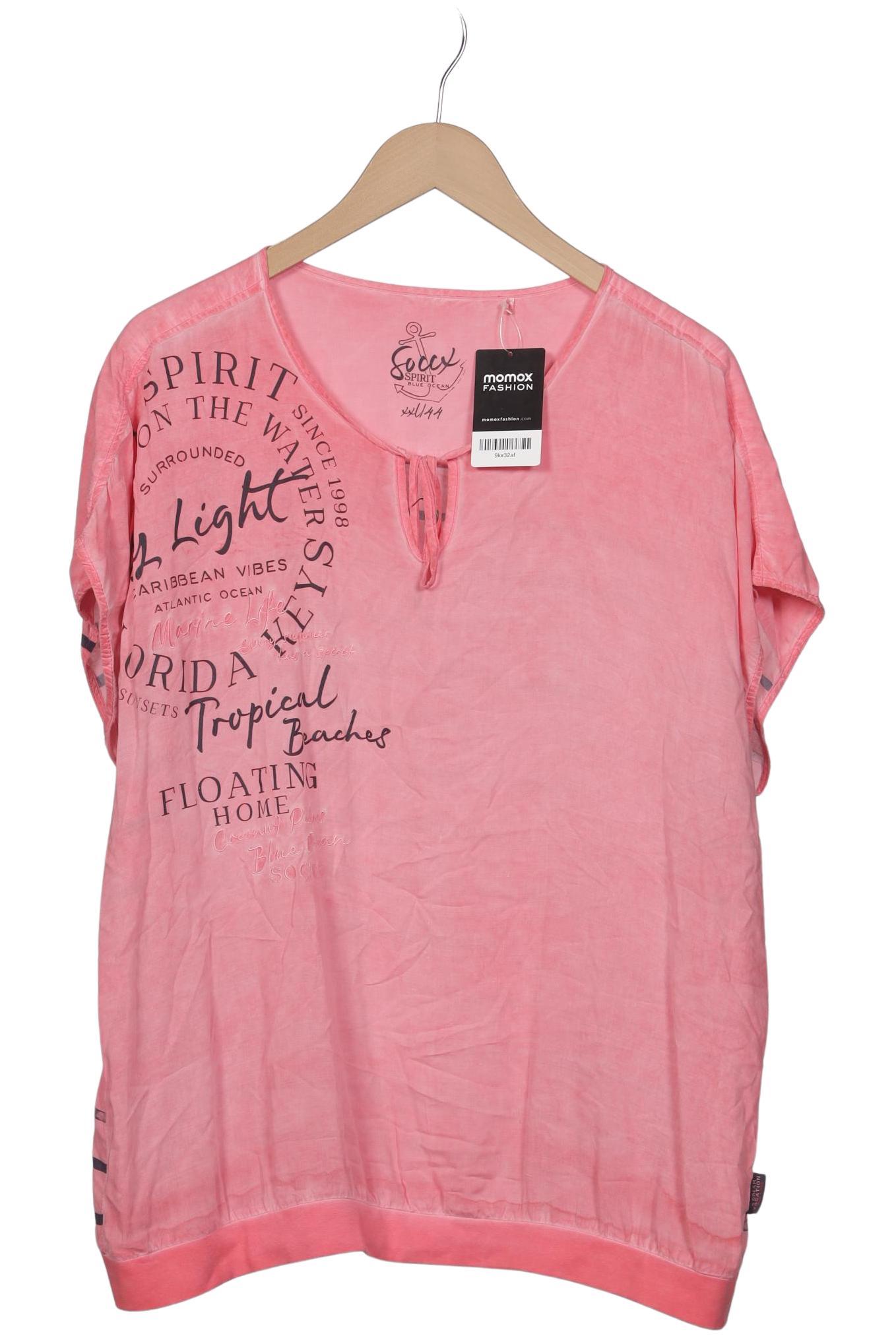 

Soccx Damen T-Shirt, pink, Gr. 44