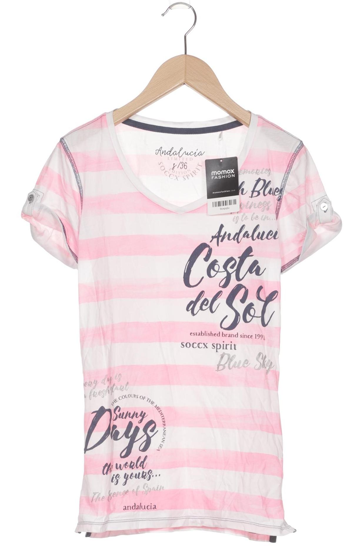 

Soccx Damen T-Shirt, pink, Gr. 36