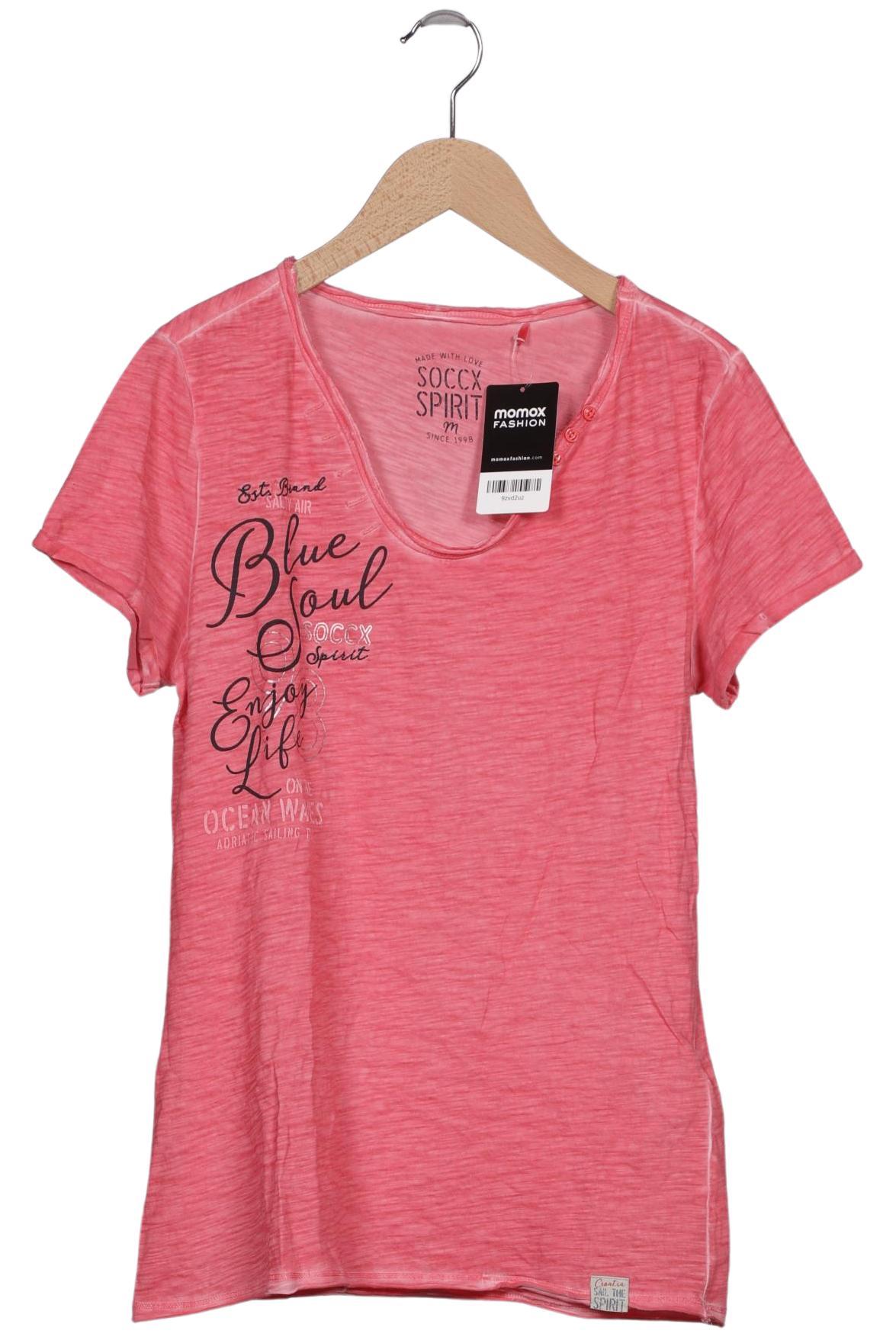 

Soccx Damen T-Shirt, pink, Gr. 38