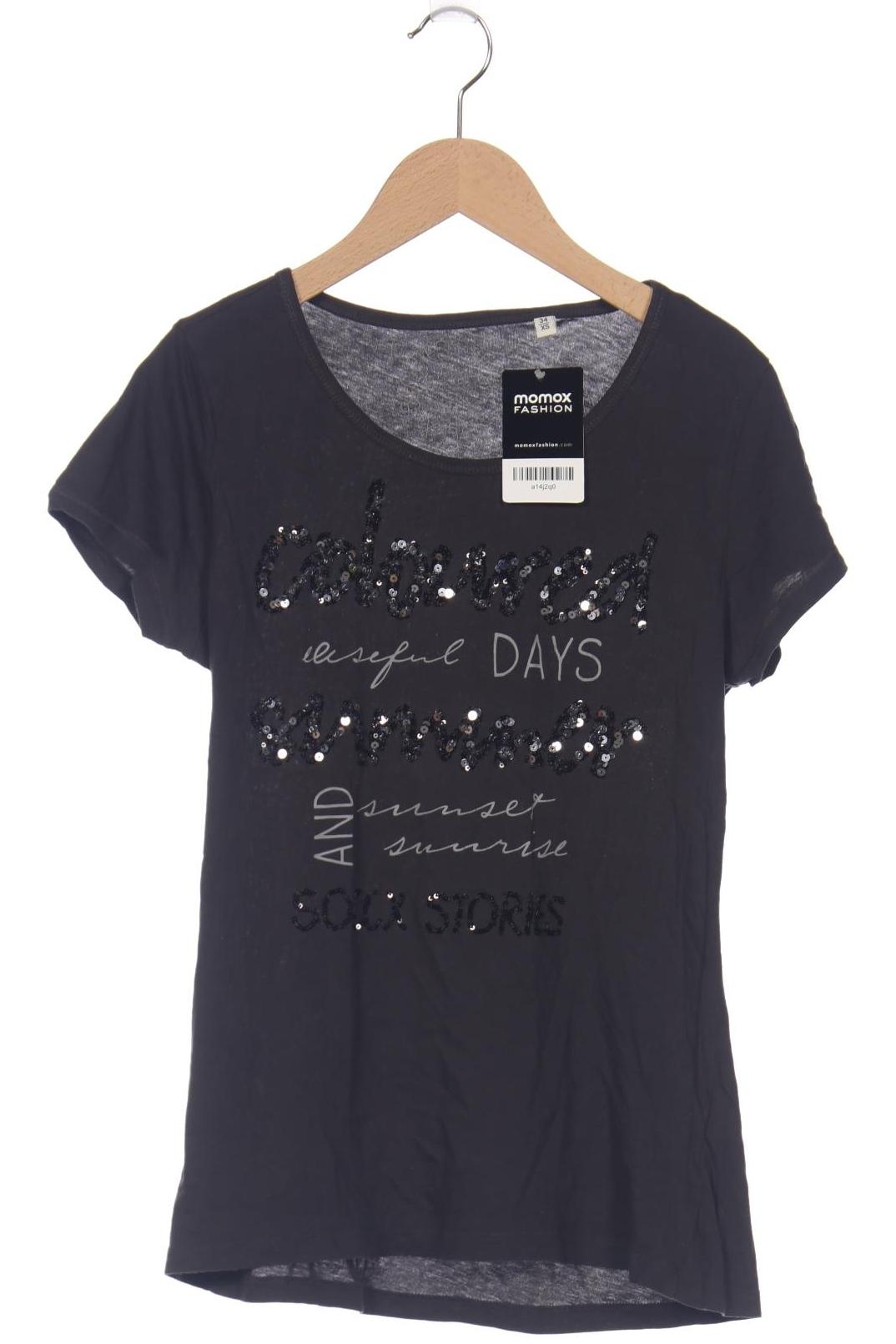 

Soccx Damen T-Shirt, grau, Gr. 34