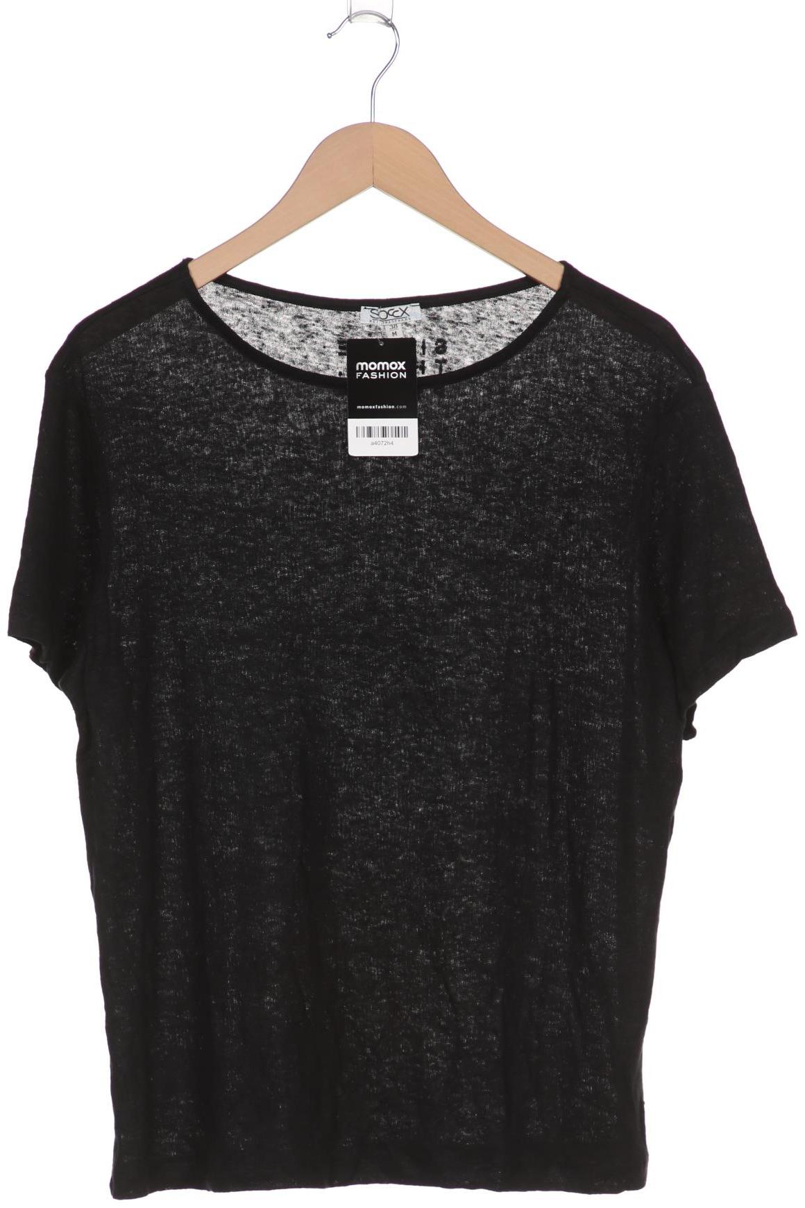 

SOCCX Damen T-Shirt, schwarz