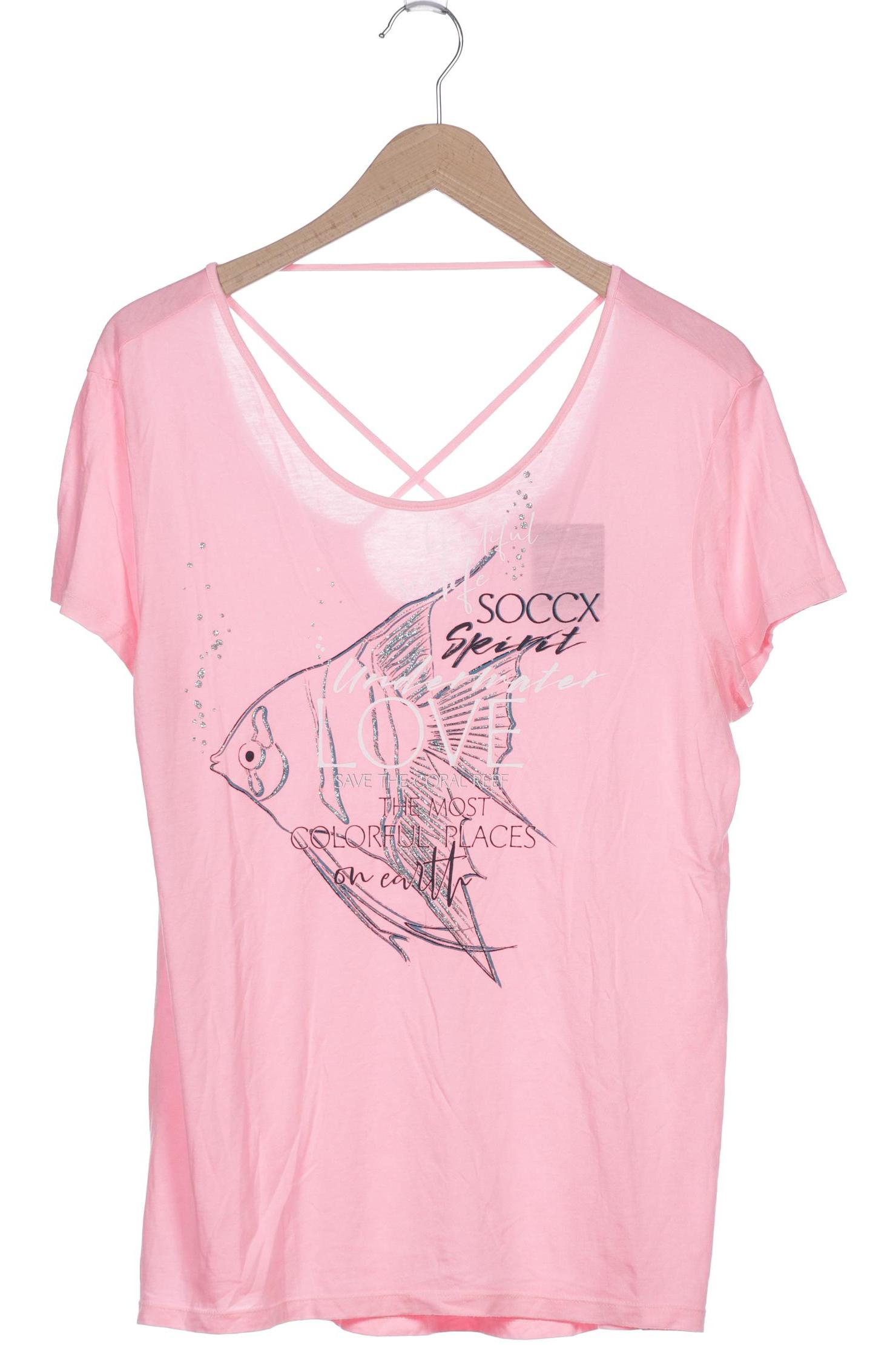 

SOCCX Damen T-Shirt, pink