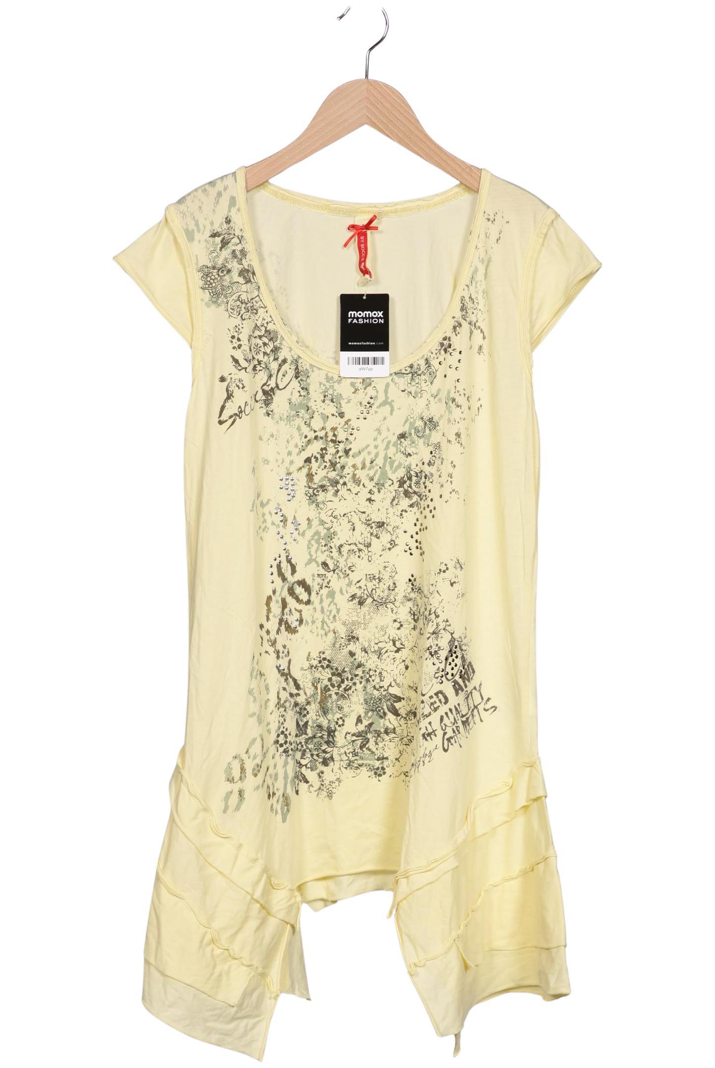 

Soccx Damen T-Shirt, gelb, Gr. 42