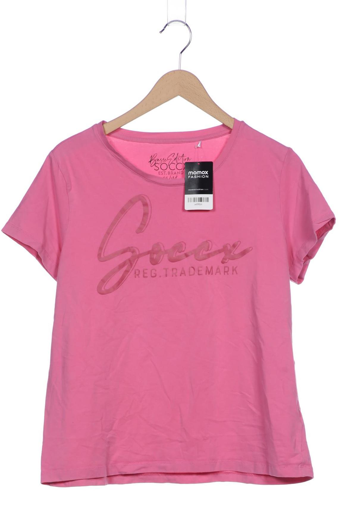 

Soccx Damen T-Shirt, pink, Gr. 44