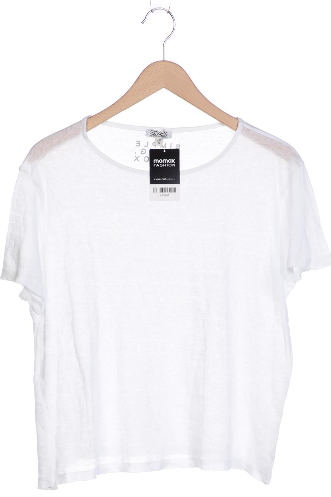 

SOCCX Damen T-Shirt, weiß
