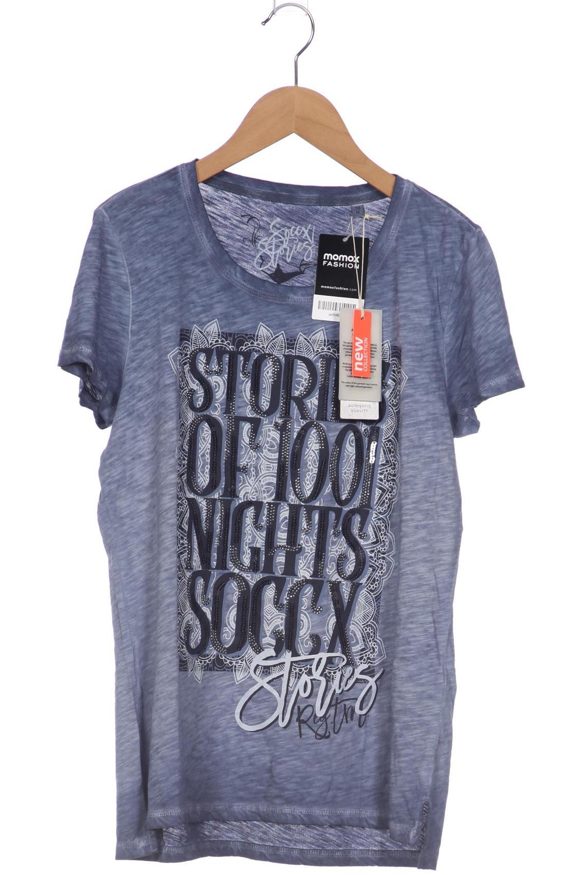 

Soccx Damen T-Shirt, blau, Gr. 38