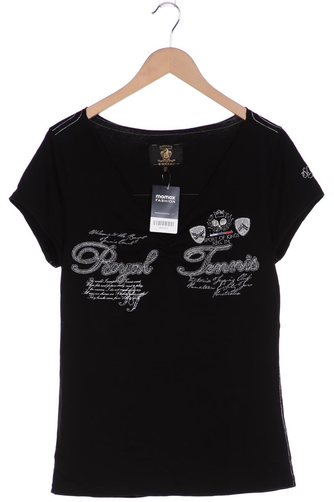 

SOCCX Damen T-Shirt, schwarz