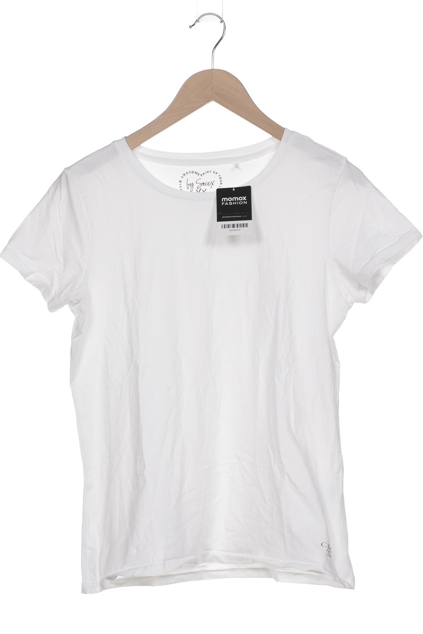 

Soccx Damen T-Shirt, weiß, Gr. 42