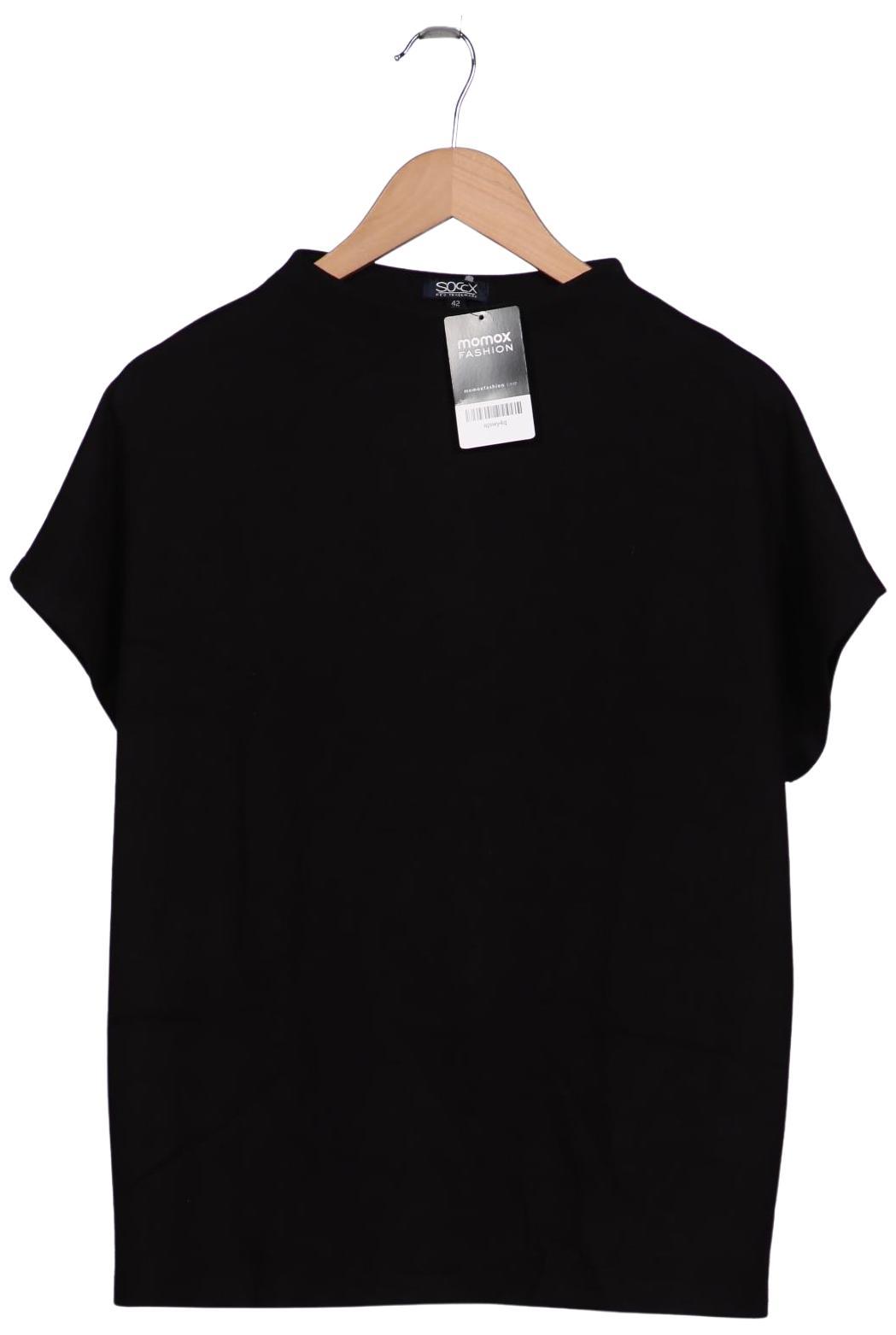 

Soccx Damen T-Shirt, schwarz, Gr. 42
