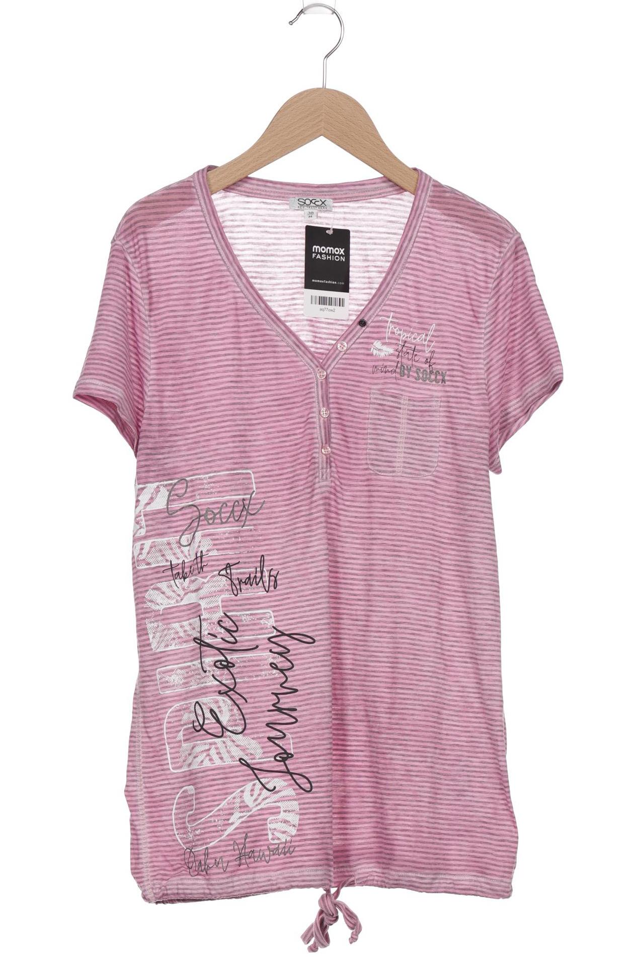

SOCCX Damen T-Shirt, pink