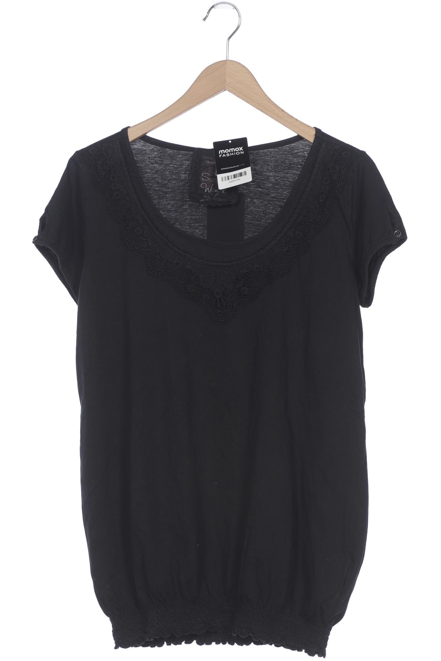 

Soccx Damen T-Shirt, schwarz, Gr. 40