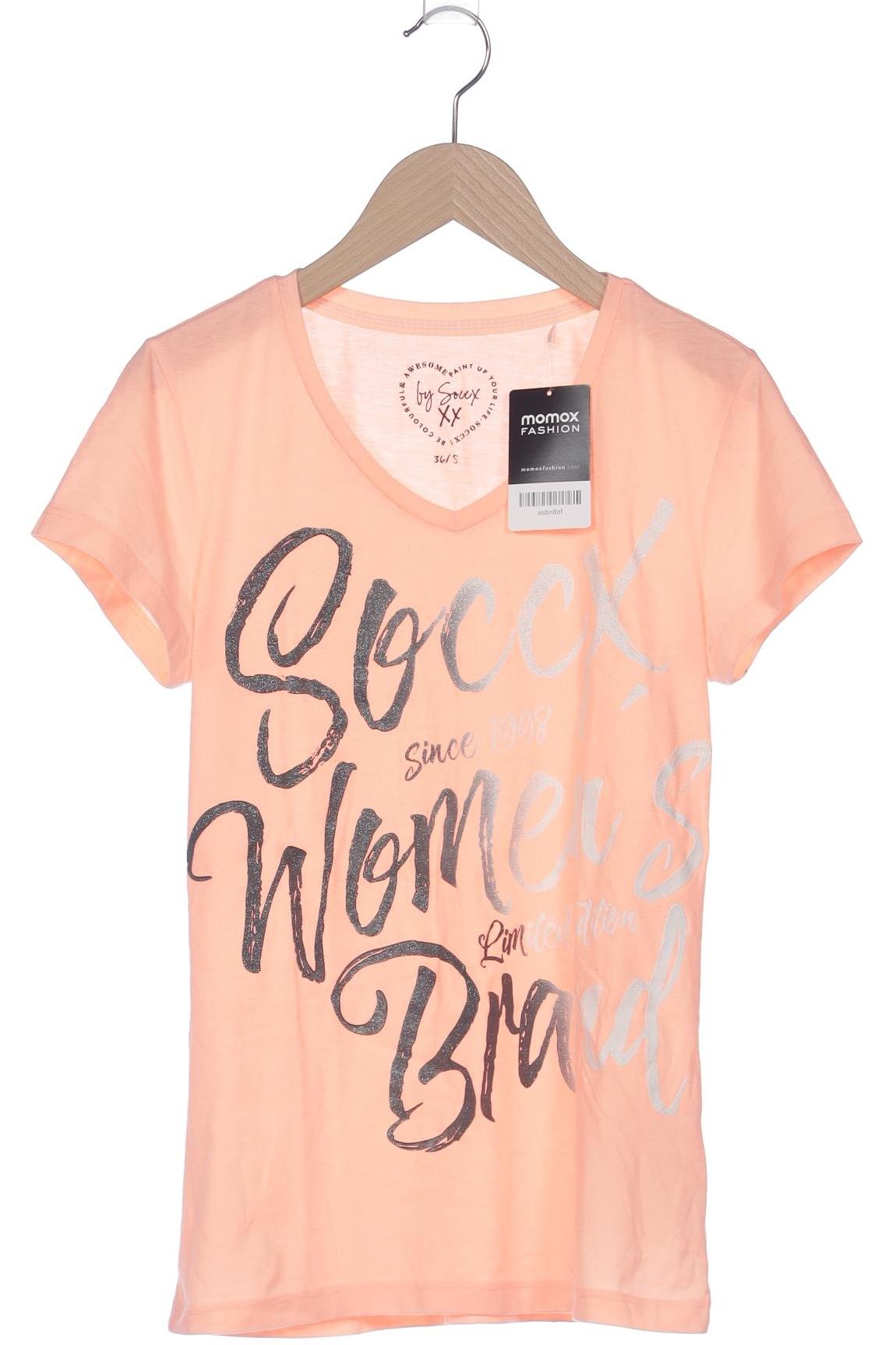 

Soccx Damen T-Shirt, orange, Gr. 36