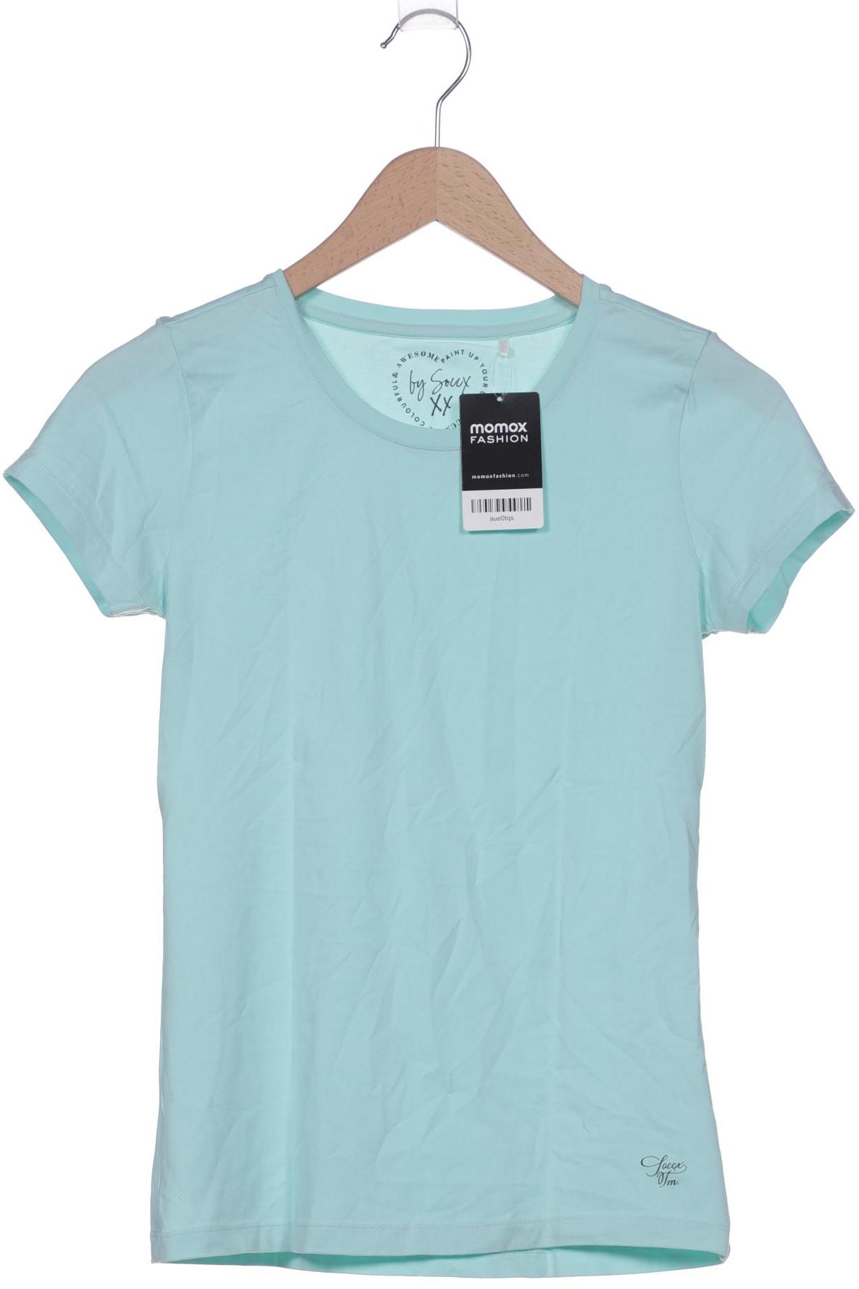 

Soccx Damen T-Shirt, hellblau, Gr. 36