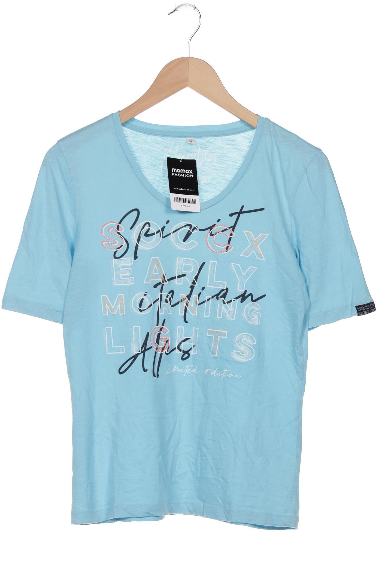 

Soccx Damen T-Shirt, hellblau, Gr. 38
