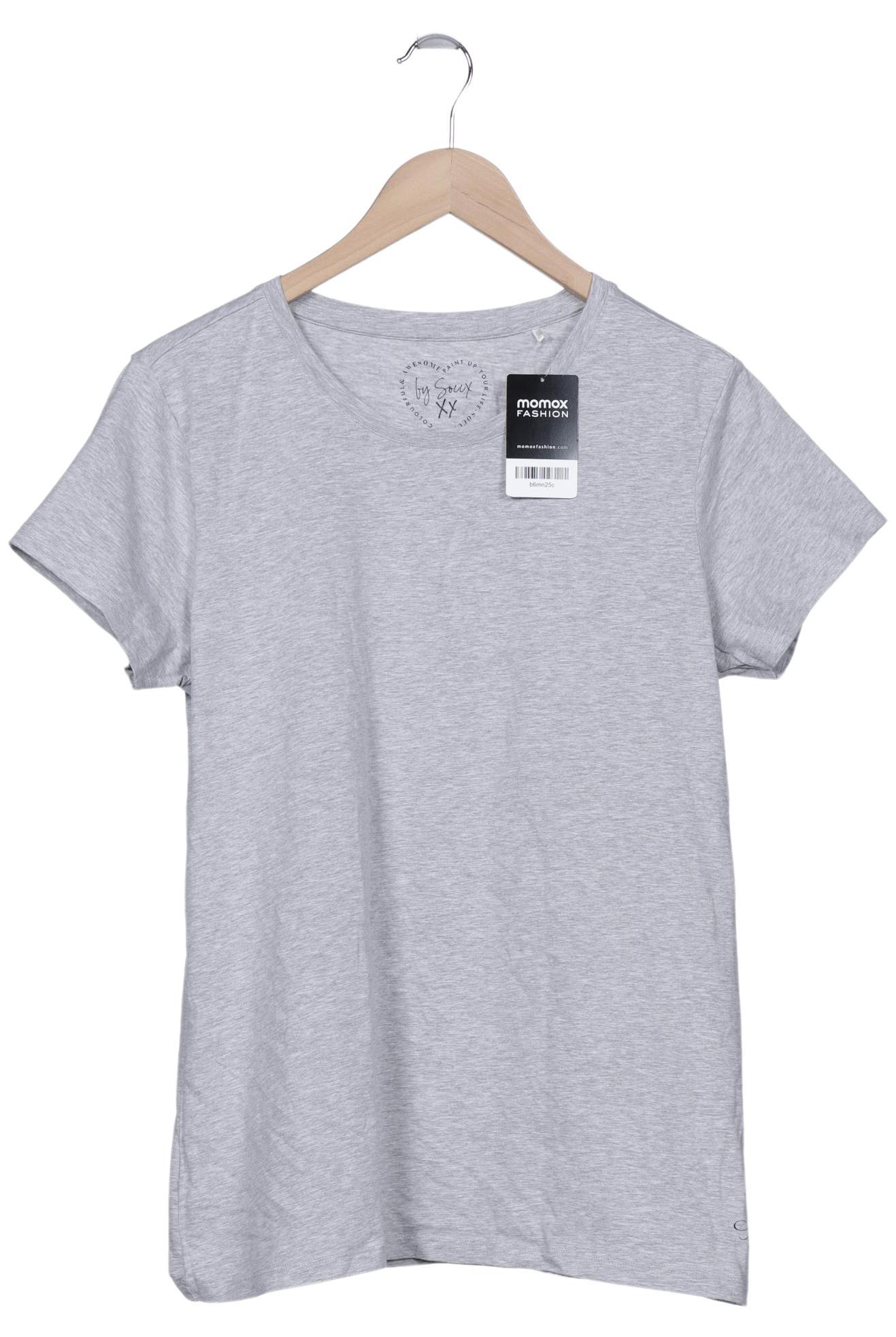 

Soccx Damen T-Shirt, grau, Gr. 44