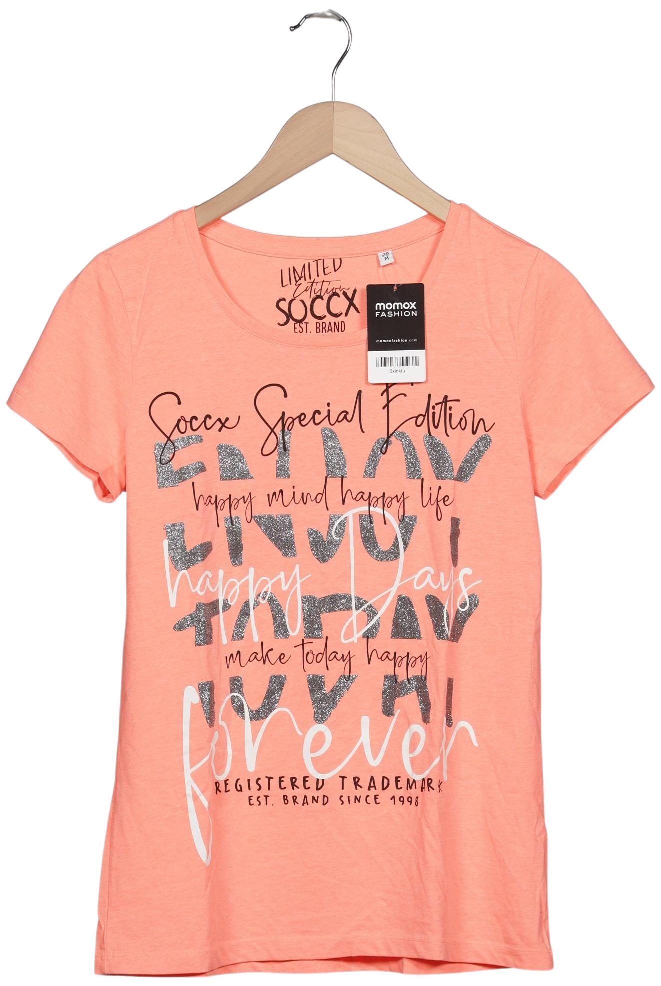 

Soccx Damen T-Shirt, neon, Gr. 38