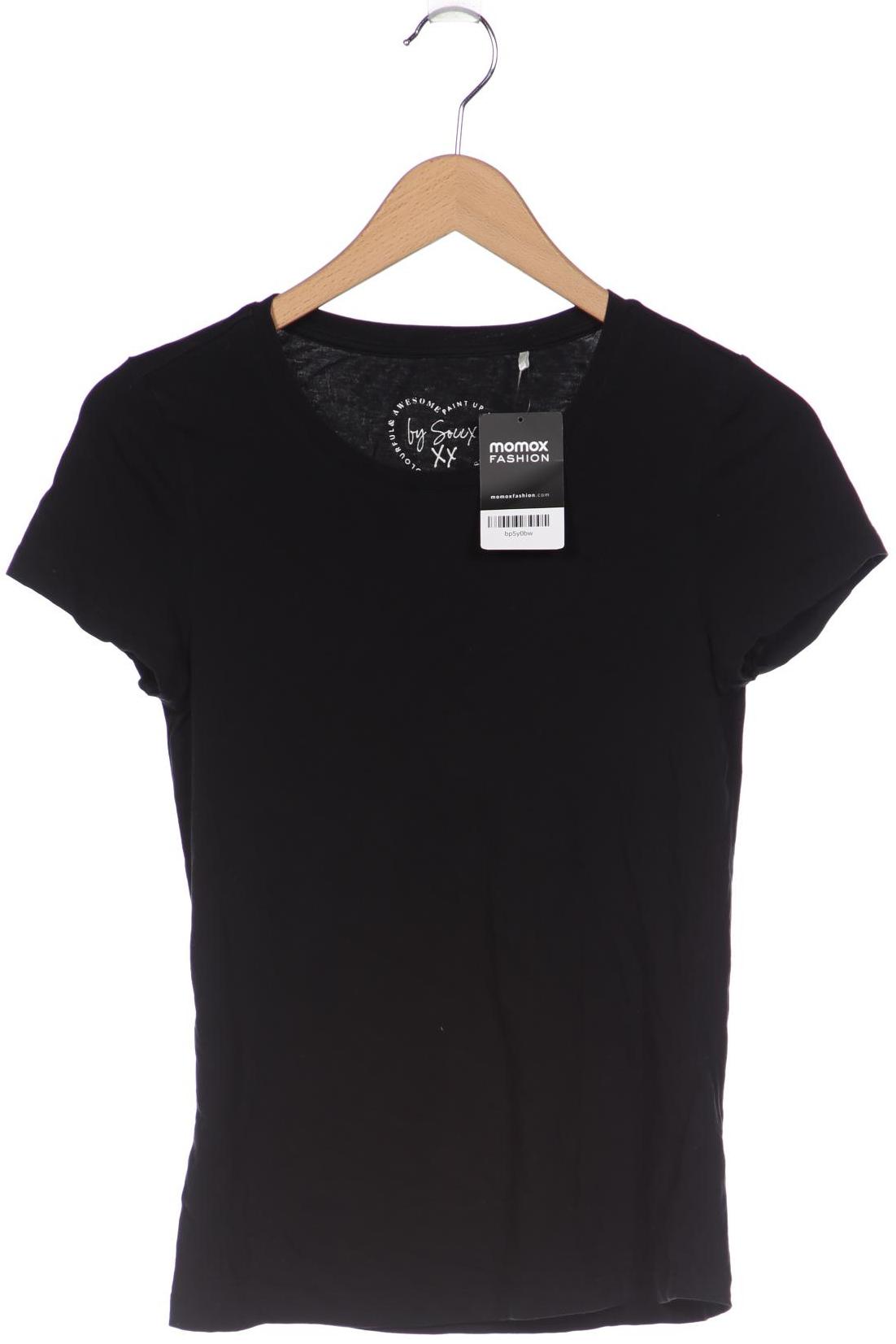 

Soccx Damen T-Shirt, schwarz, Gr. 34
