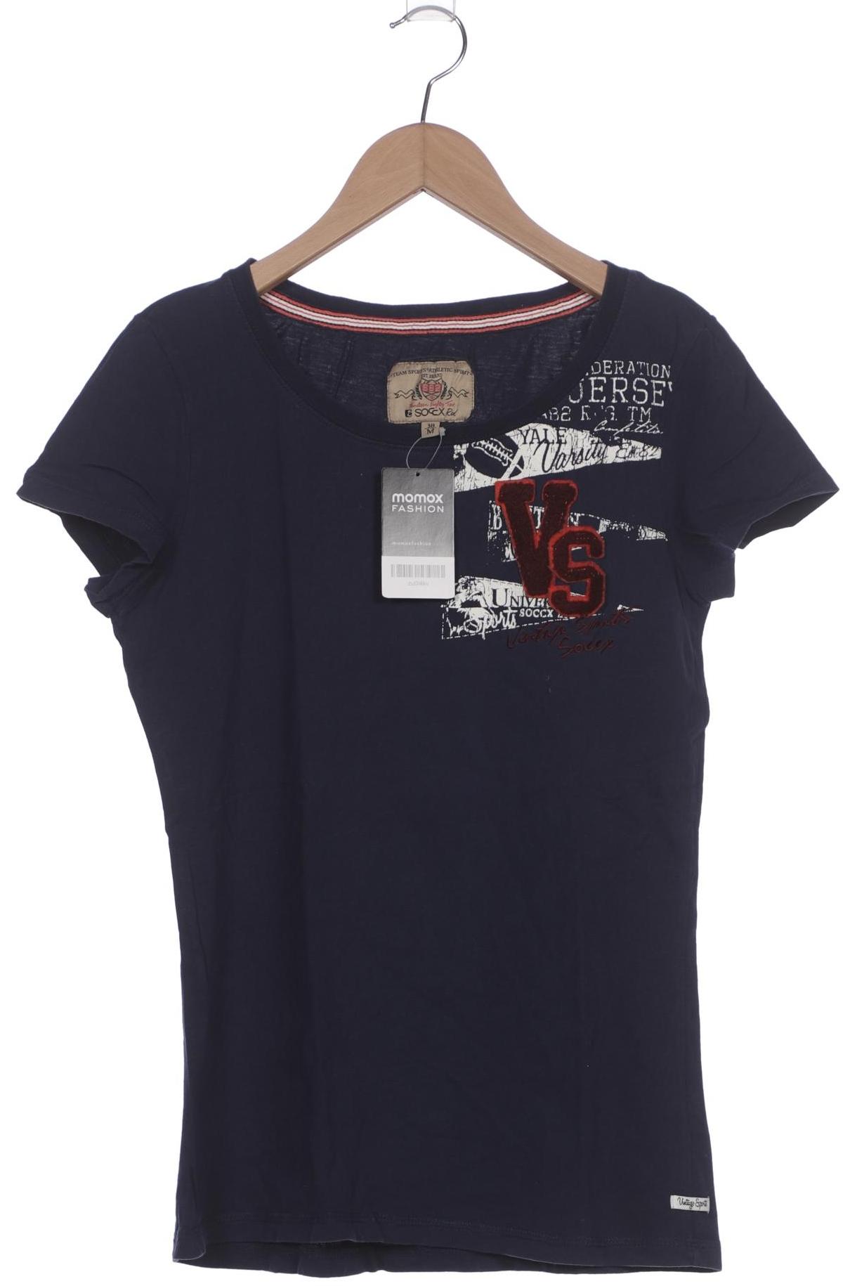 

Soccx Damen T-Shirt, marineblau, Gr. 38