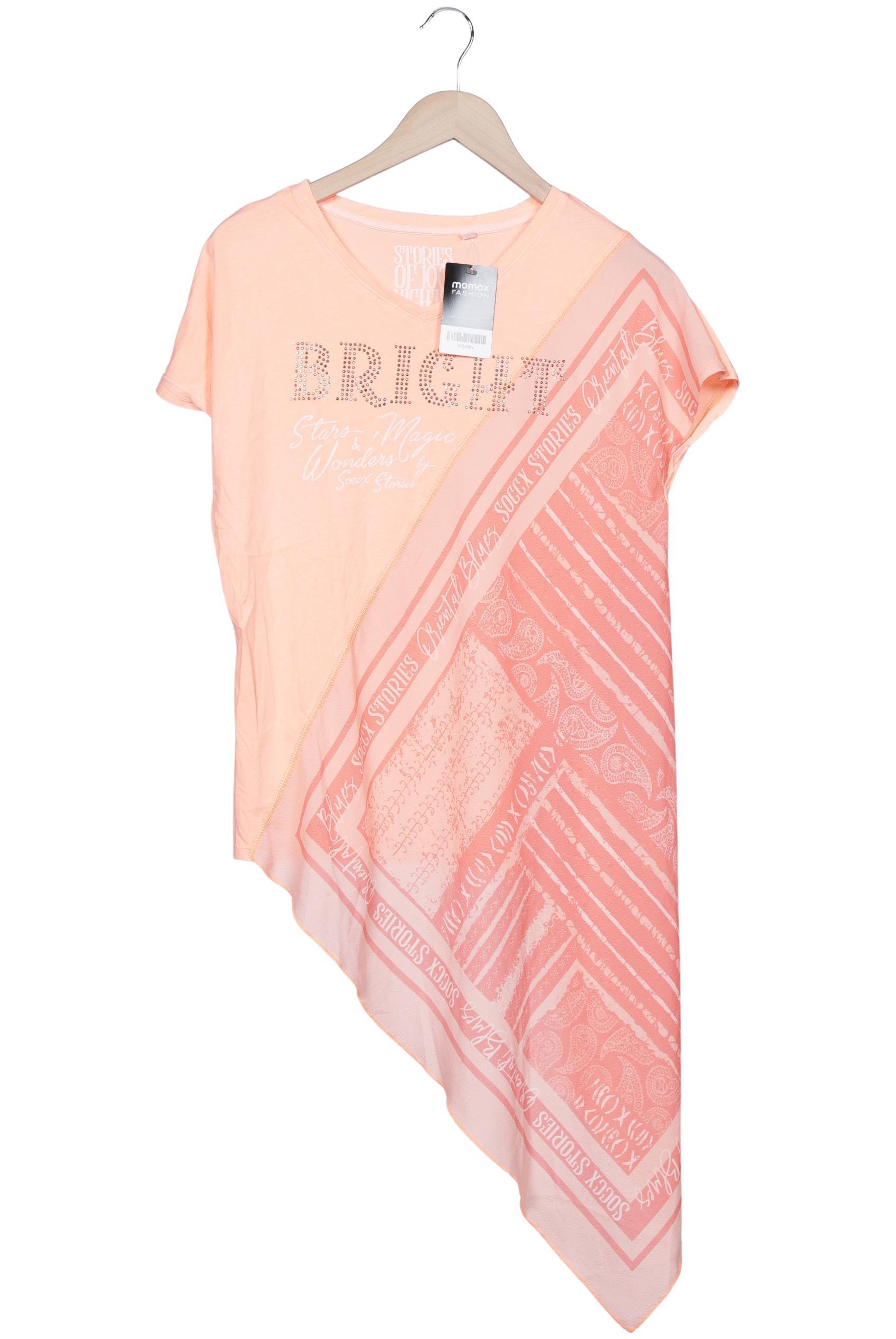 

Soccx Damen T-Shirt, orange, Gr. 36