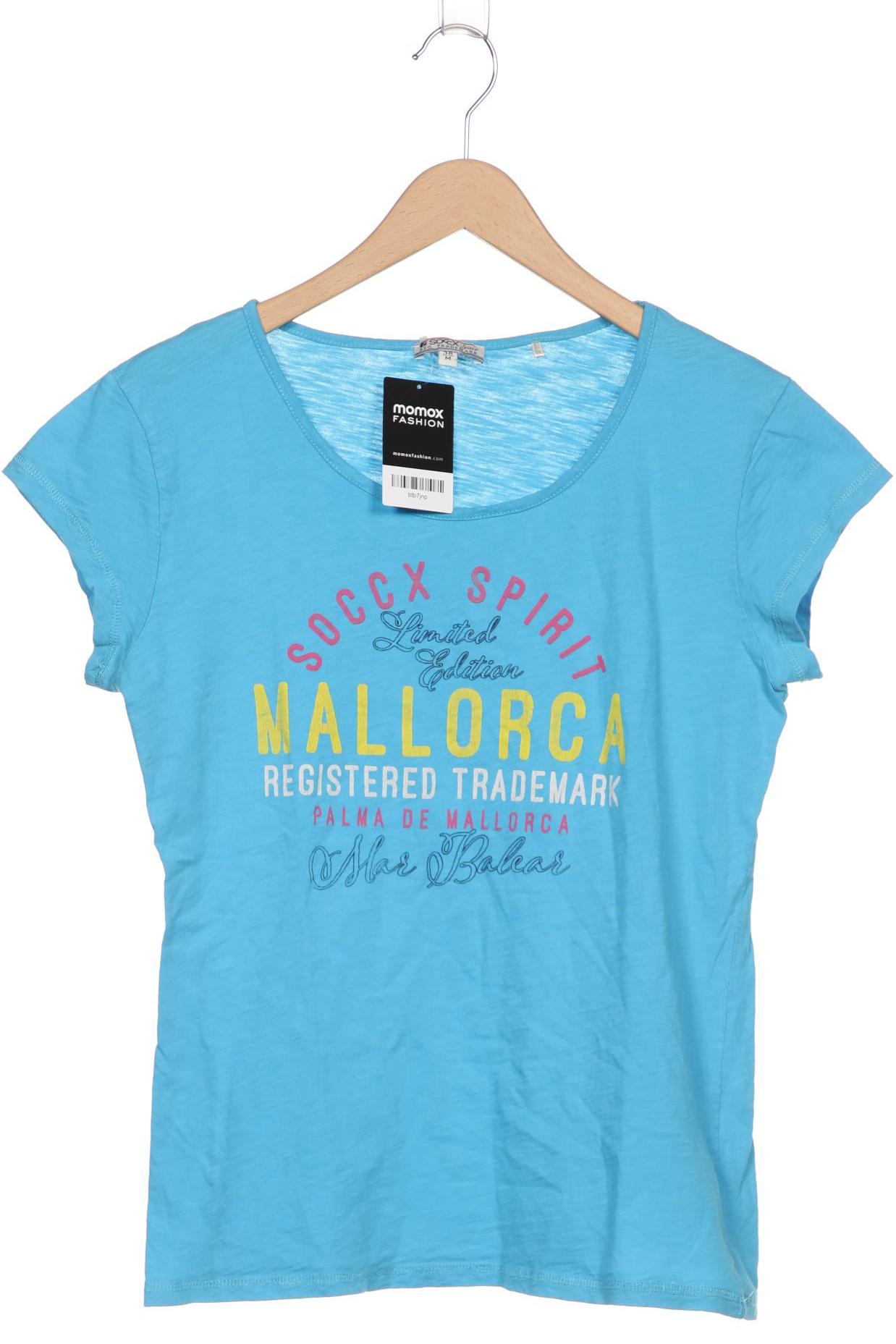 

SOCCX Damen T-Shirt, blau