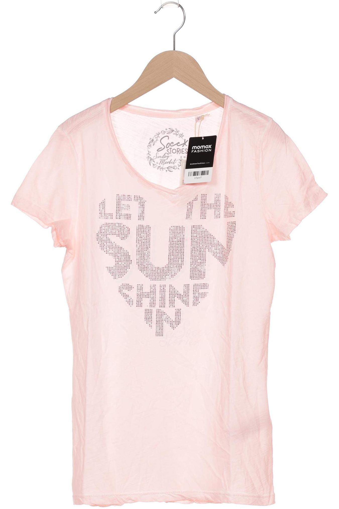 

Soccx Damen T-Shirt, pink, Gr. 36