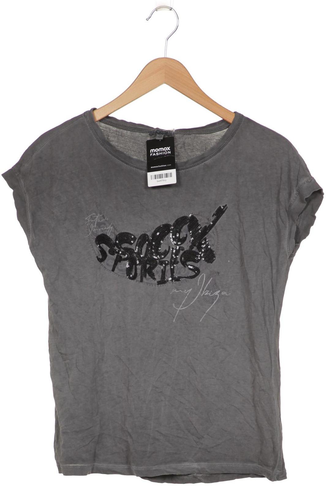 

SOCCX Damen T-Shirt, grau