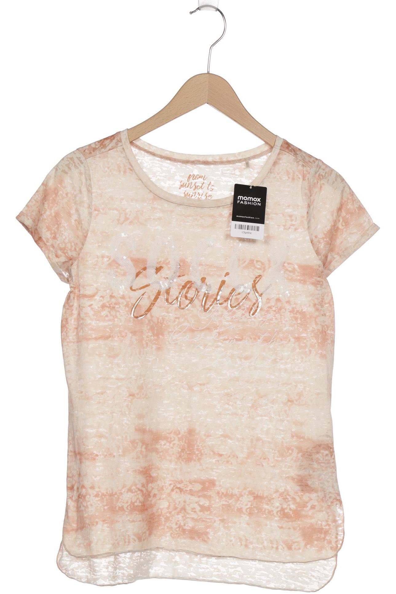 

SOCCX Damen T-Shirt, beige