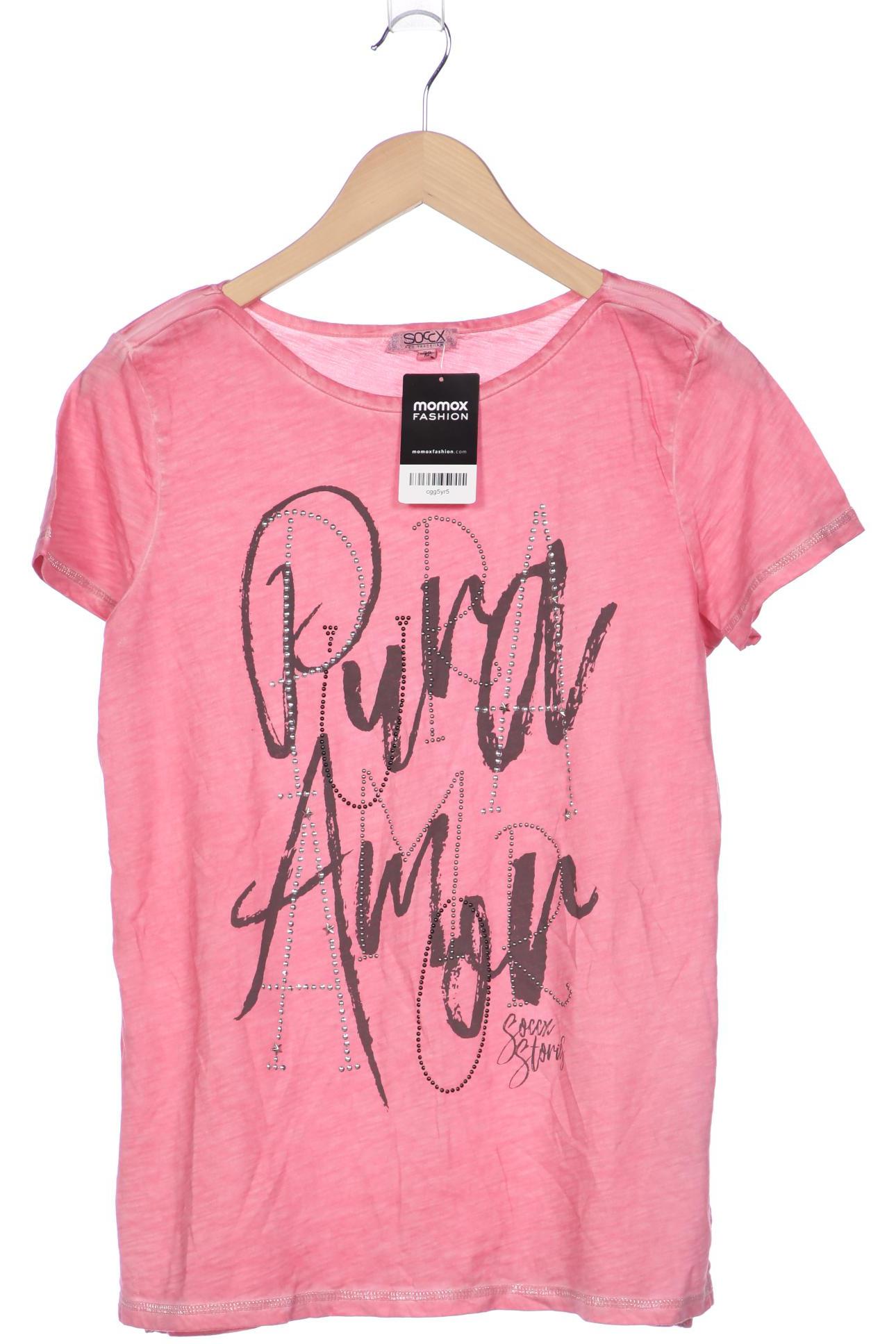 

SOCCX Damen T-Shirt, pink