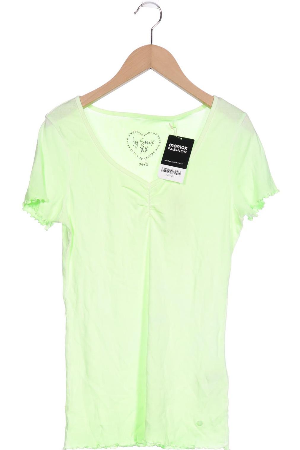 

Soccx Damen T-Shirt, hellgrün, Gr. 36