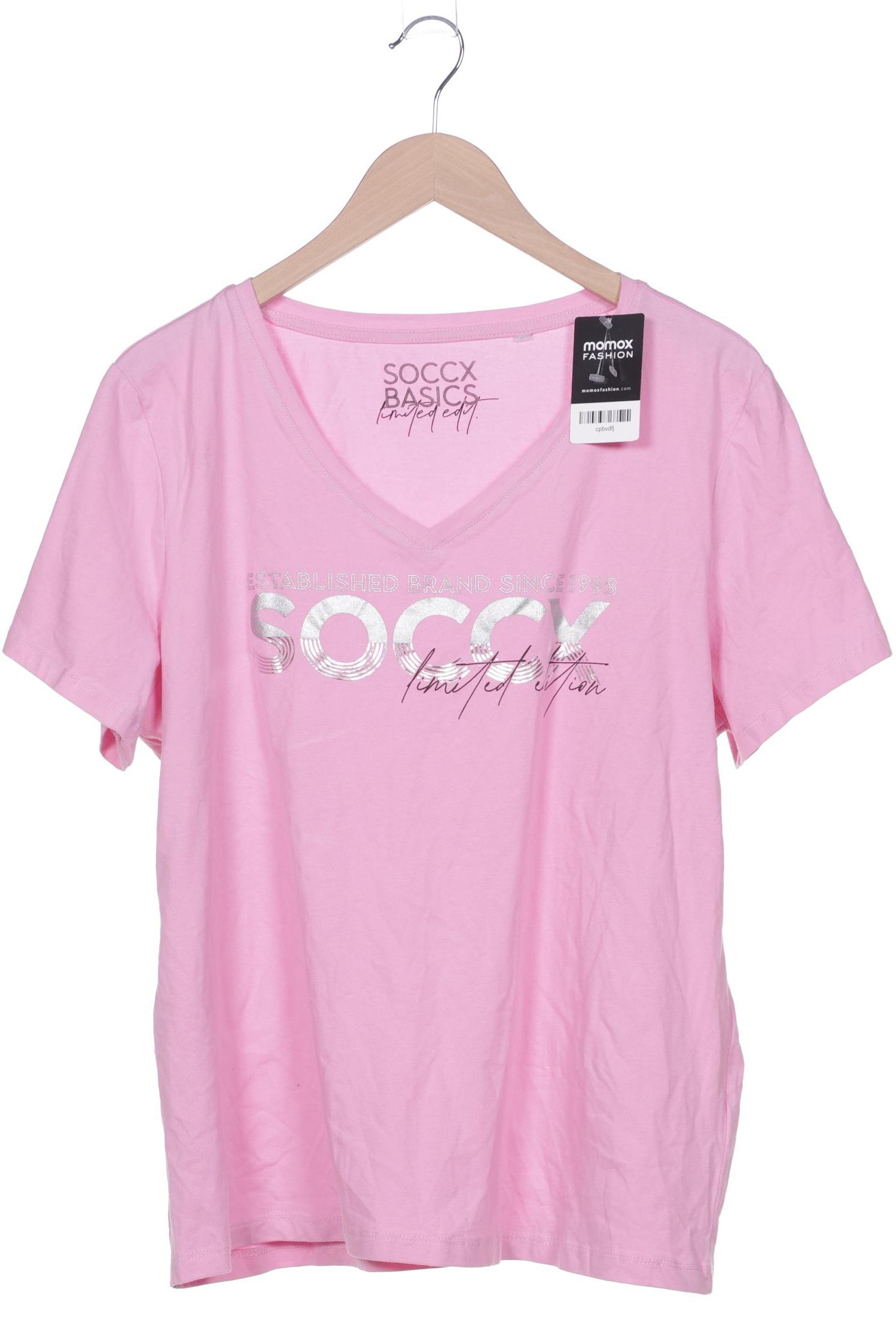 

Soccx Damen T-Shirt, pink, Gr. 48