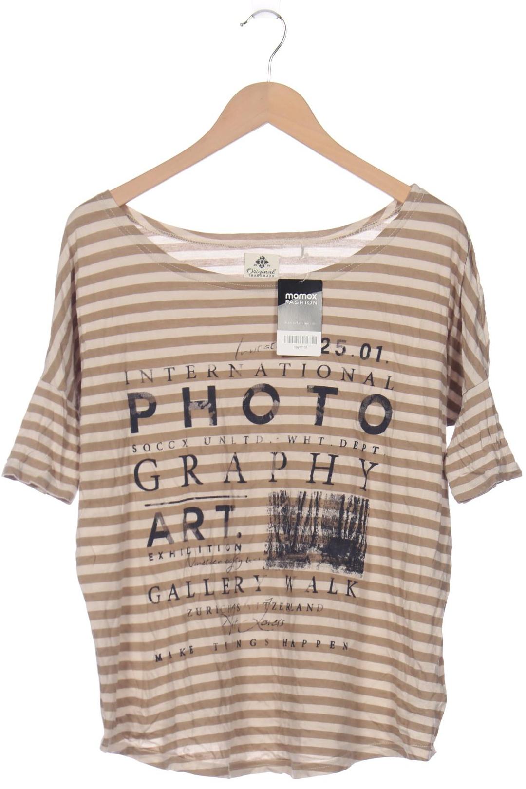

SOCCX Damen T-Shirt, beige