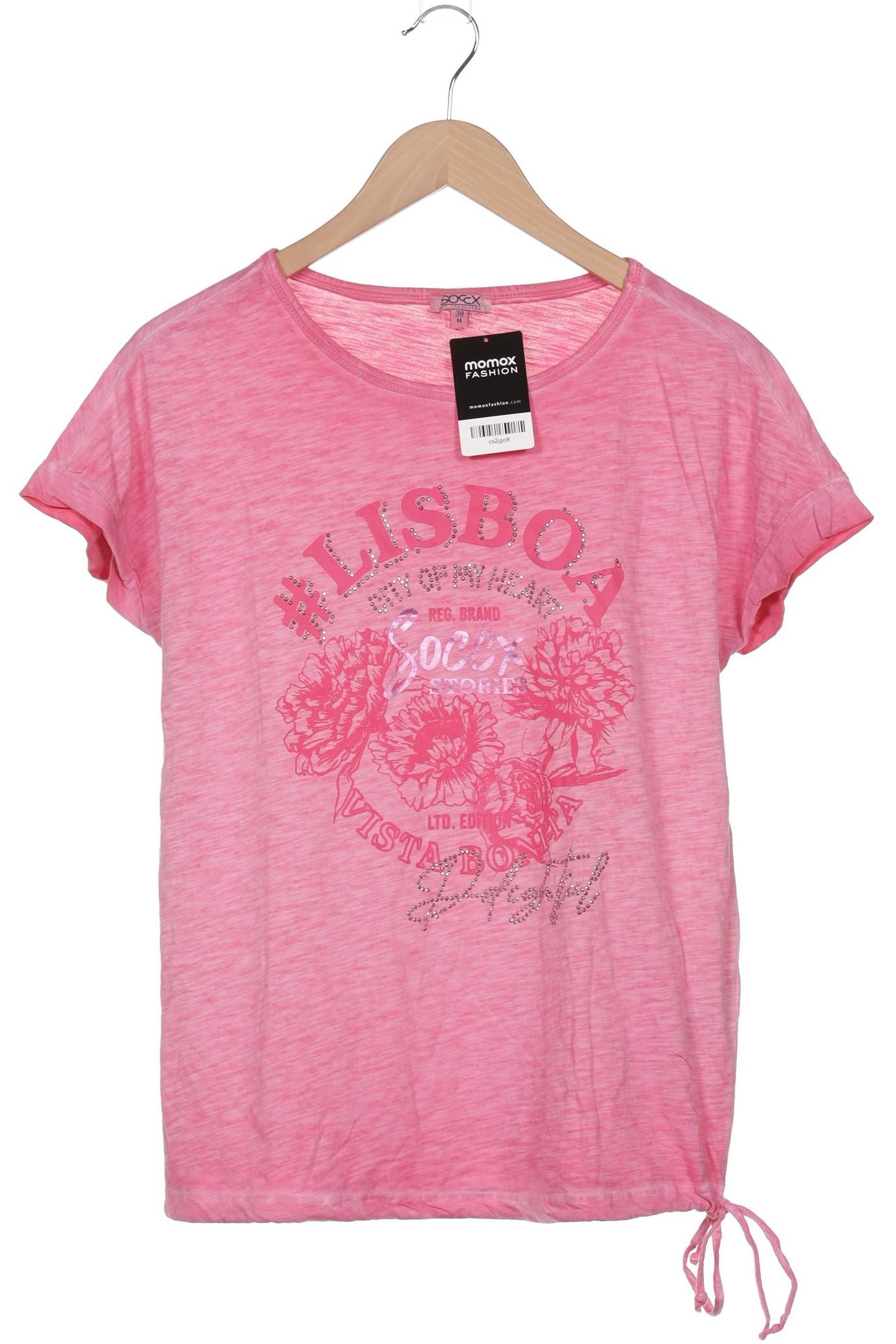 

Soccx Damen T-Shirt, pink, Gr. 38