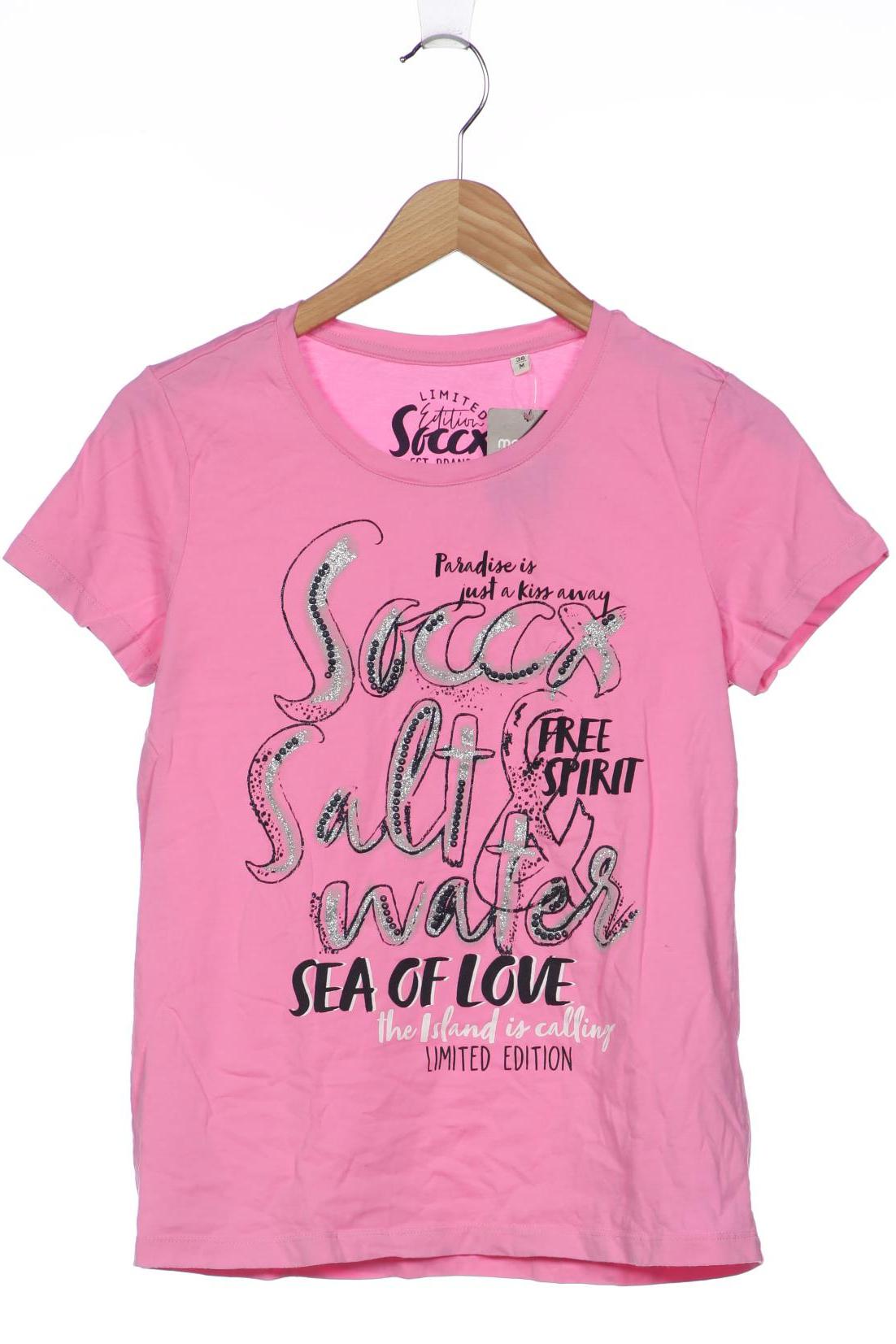 

Soccx Damen T-Shirt, pink, Gr. 38