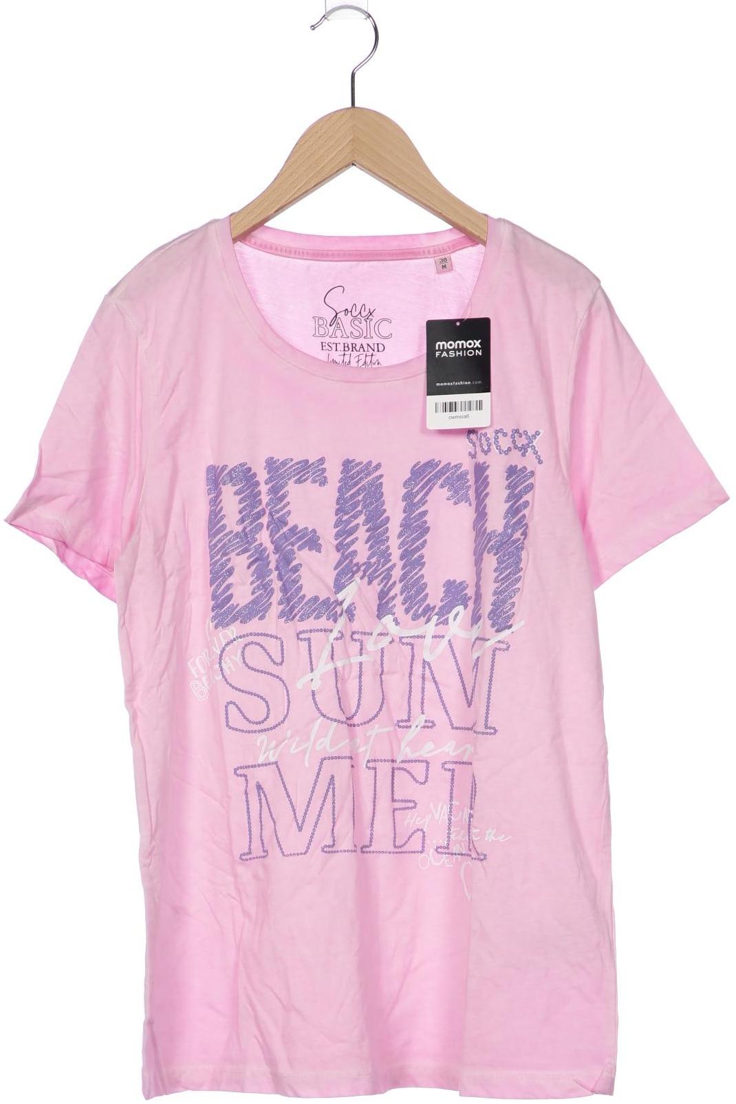 

Soccx Damen T-Shirt, pink, Gr. 38