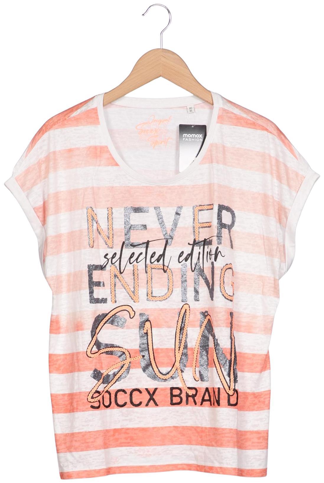 

Soccx Damen T-Shirt, mehrfarbig, Gr. 42