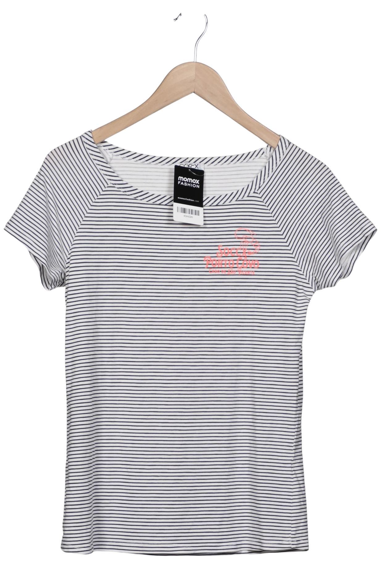 

Soccx Damen T-Shirt, weiß, Gr. 36