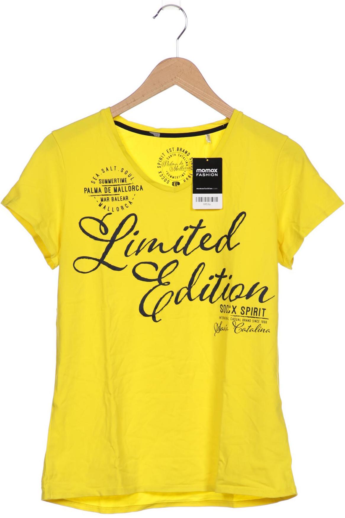 

SOCCX Damen T-Shirt, gelb